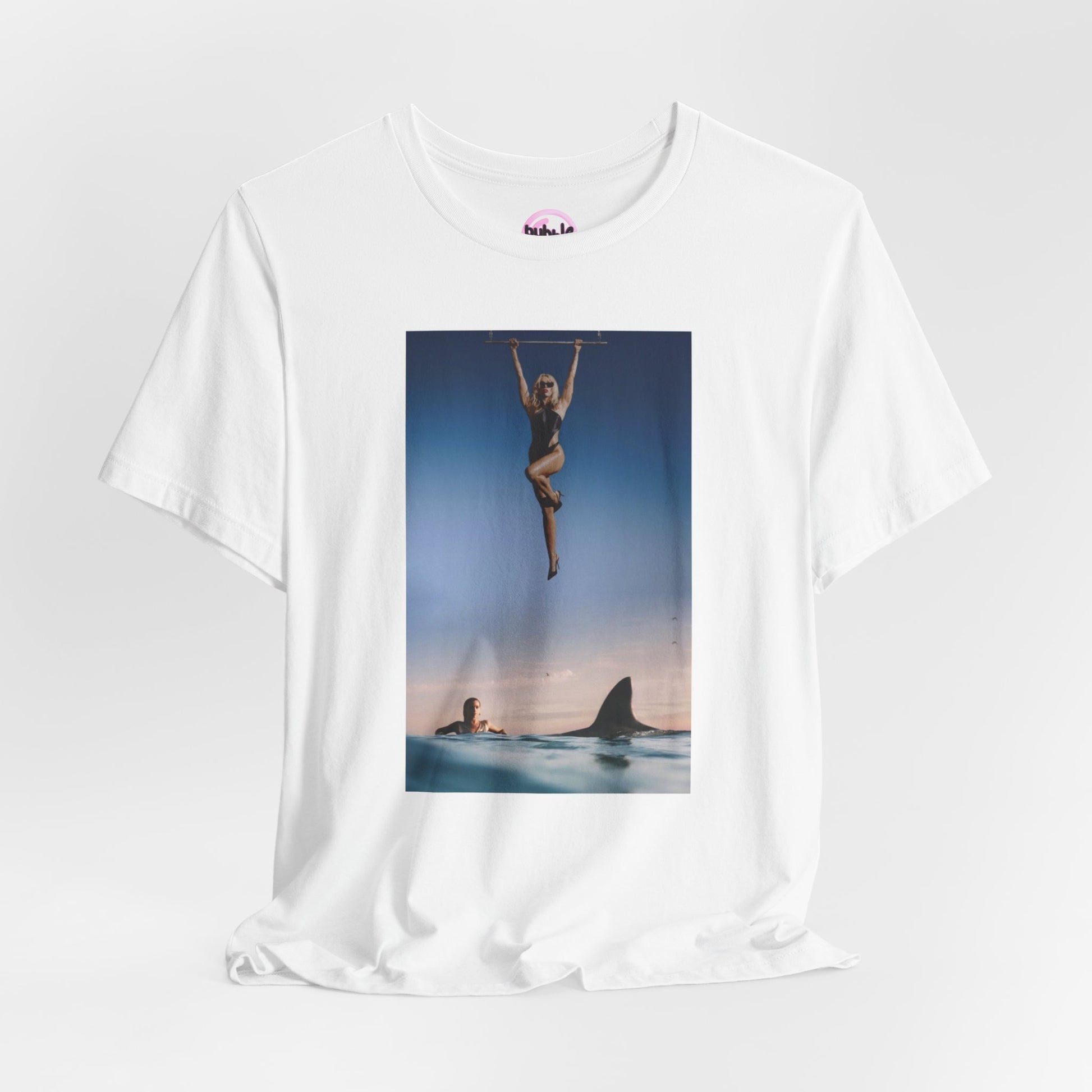 Dua Lipa x Miley (Radical Optimism Funny Spoof) Unisex Jersey Short Sleeve Tee