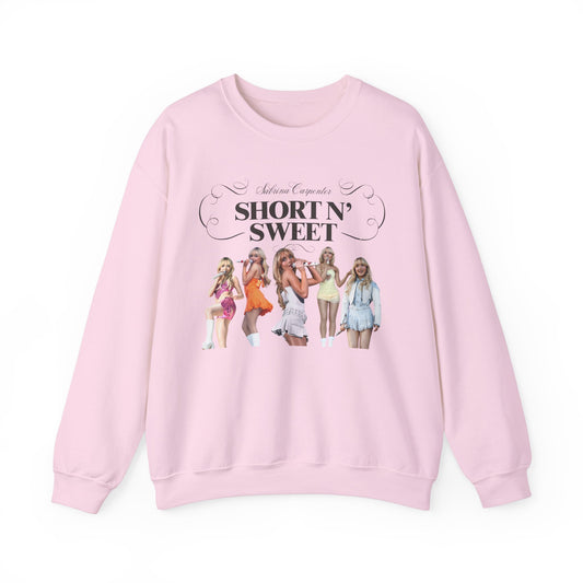 Sabrina Carpenter Short N Sweet tour Unisex Crewneck Sweatshirt