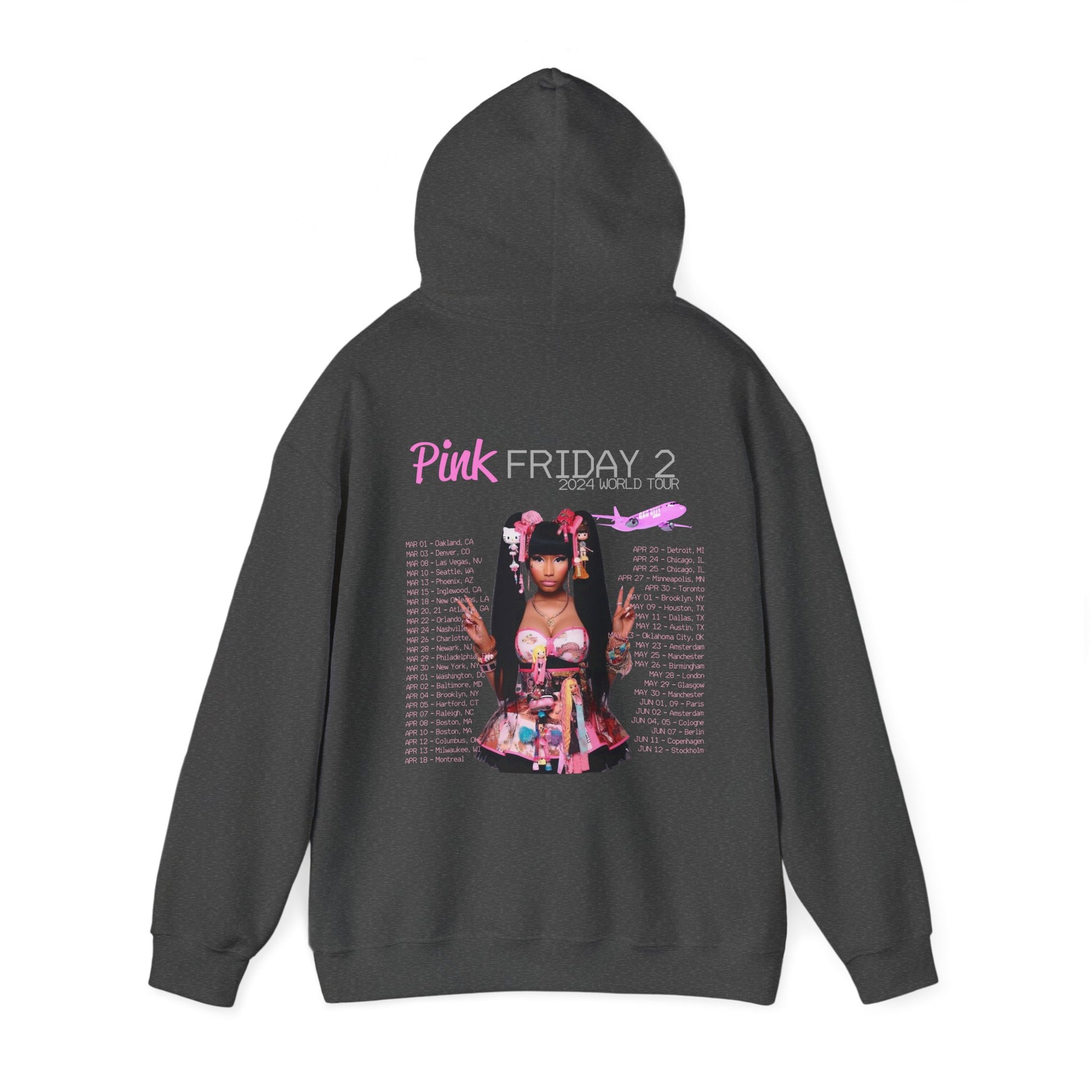 Pink Friday 2 (Nicki Minaj) 2024 Tour Hoodie