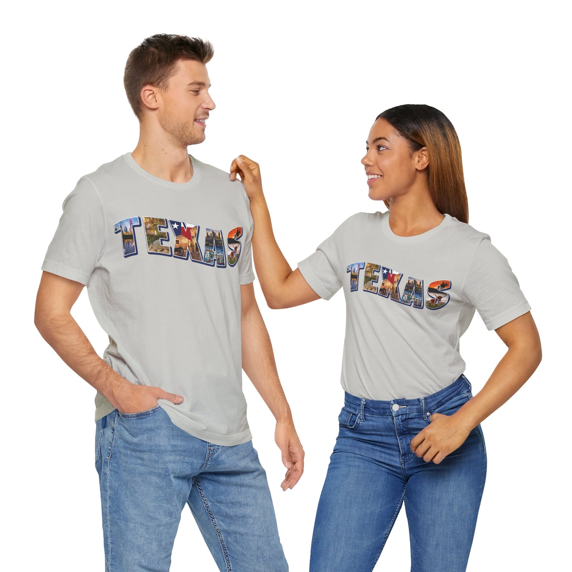 Texas State Collage Unisex Jersey Short Sleeve Tee