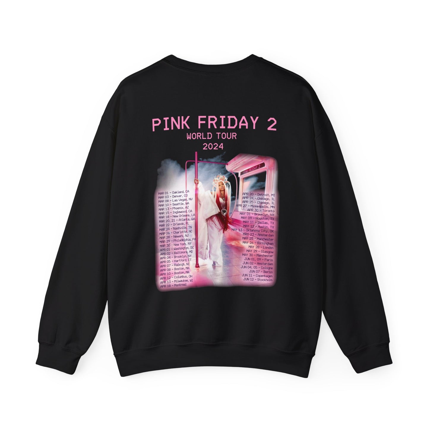 Nicki Minaj Pink Friday 2 (Gag City) World Tour 2024 Sweatshirt