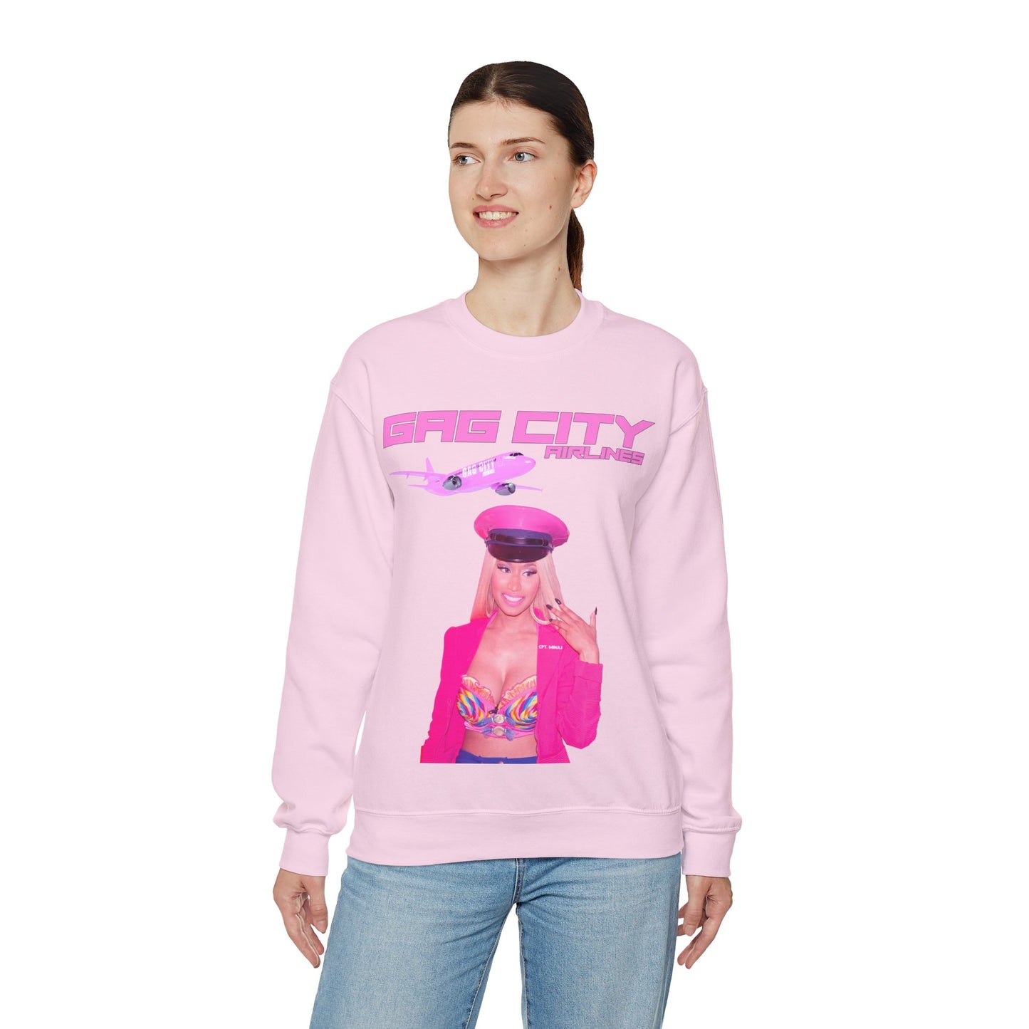 GAG CITY Airlines (Nicki Minaj Pink Friday 2 Tour) Sweatshirt