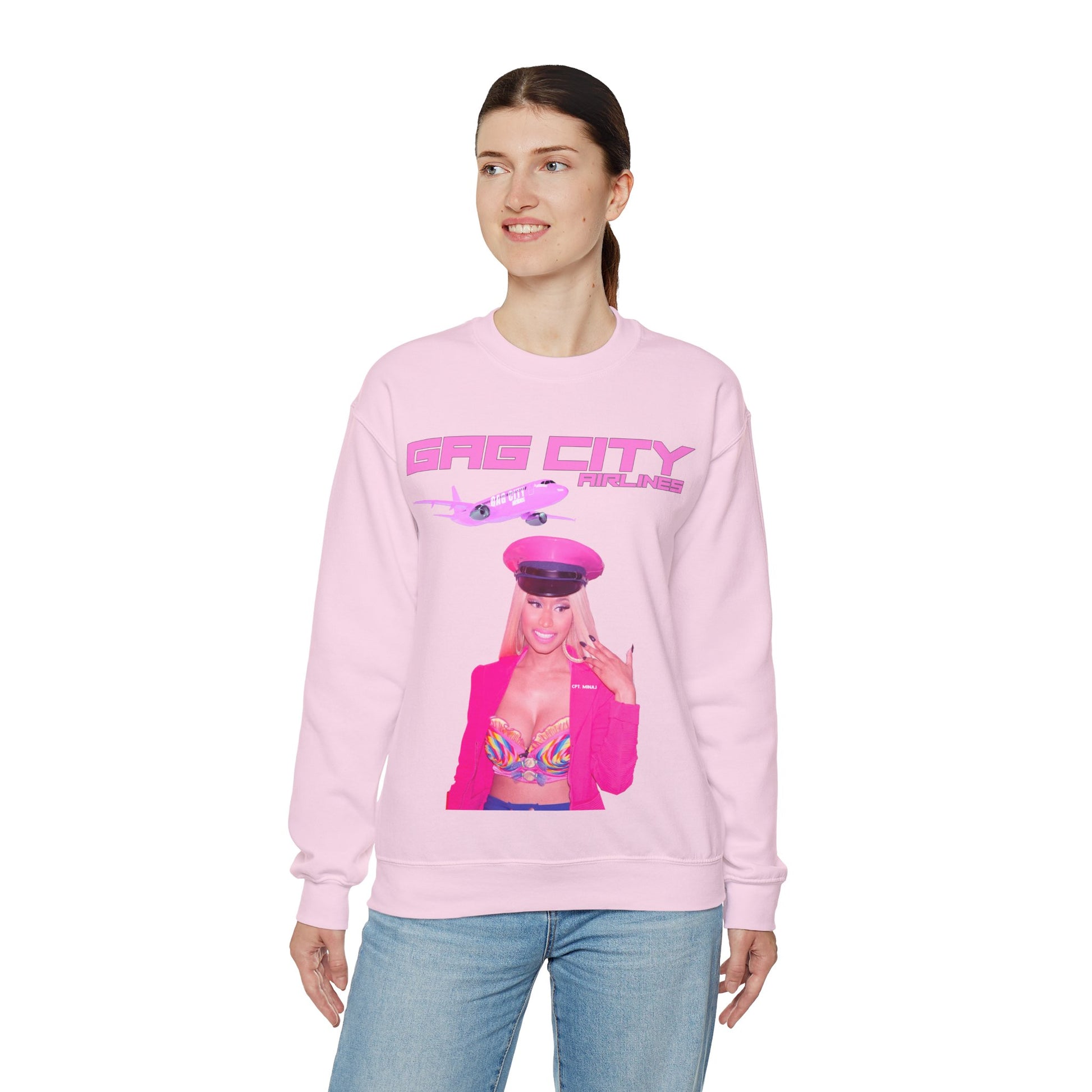 GAG CITY Airlines (Nicki Minaj Pink Friday 2 Tour) Sweatshirt