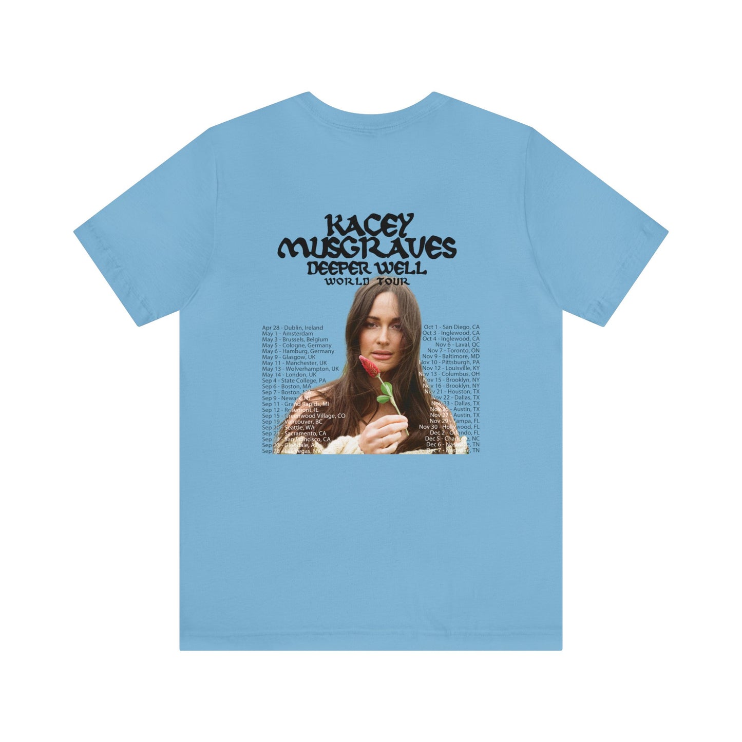 Deeper Well World 2024 Tour (Kacey Musgraves) Unisex Shirt