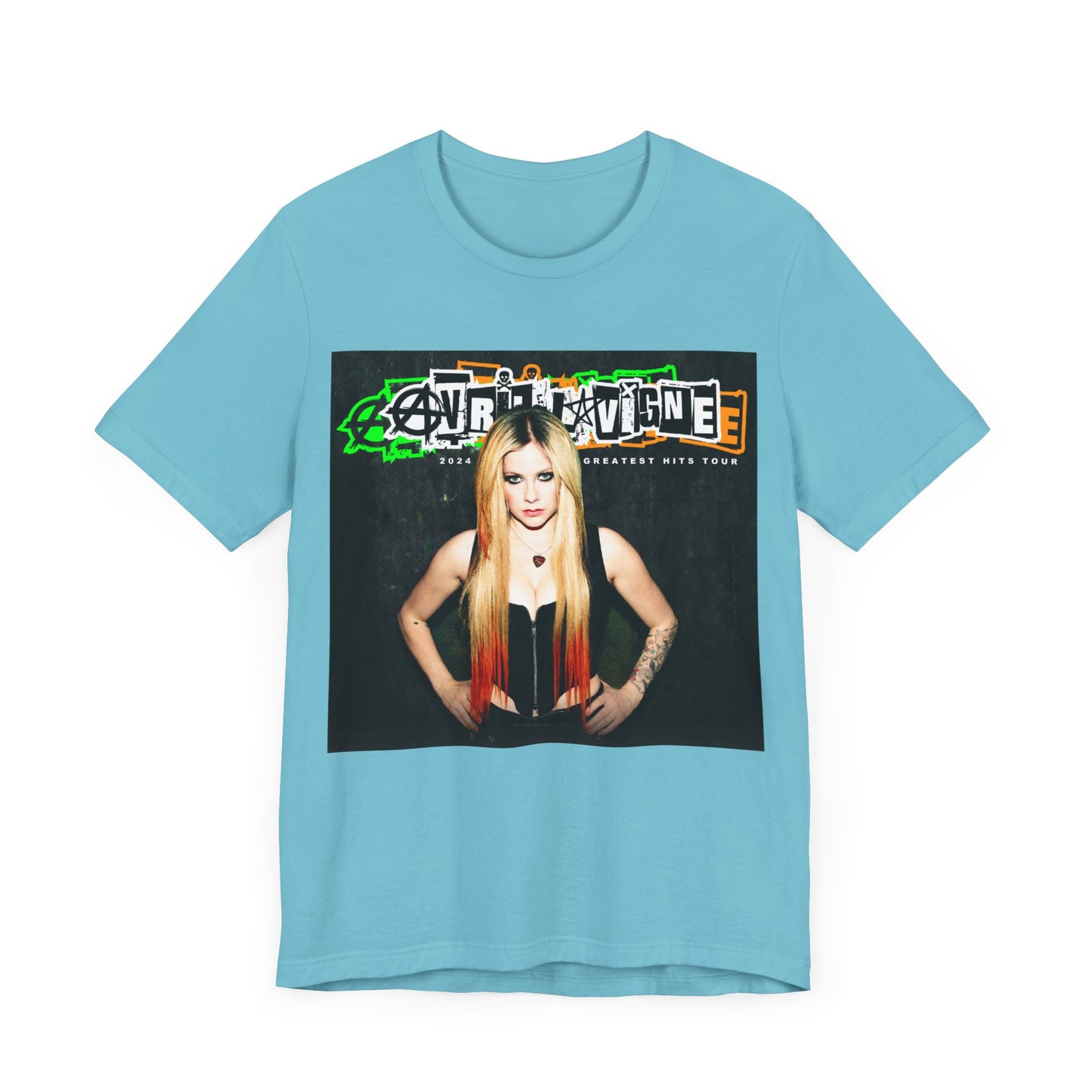 Avril Lavigne 2024 Greatest Hits Tour Unisex Jersey Tee