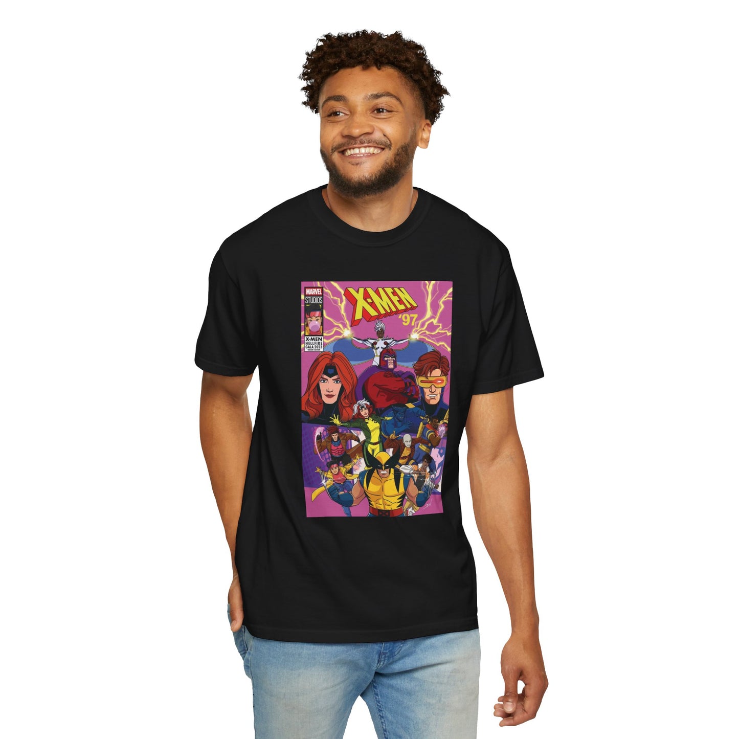 Xmen '97 retro Unisex Garment-Dyed T-shirt