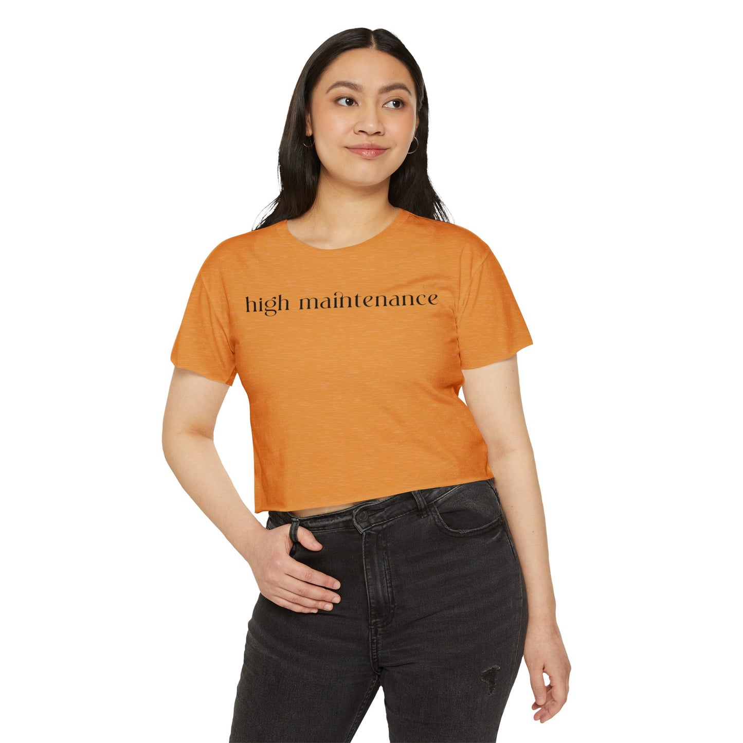 High Maintenance Women's Festival Crop Top