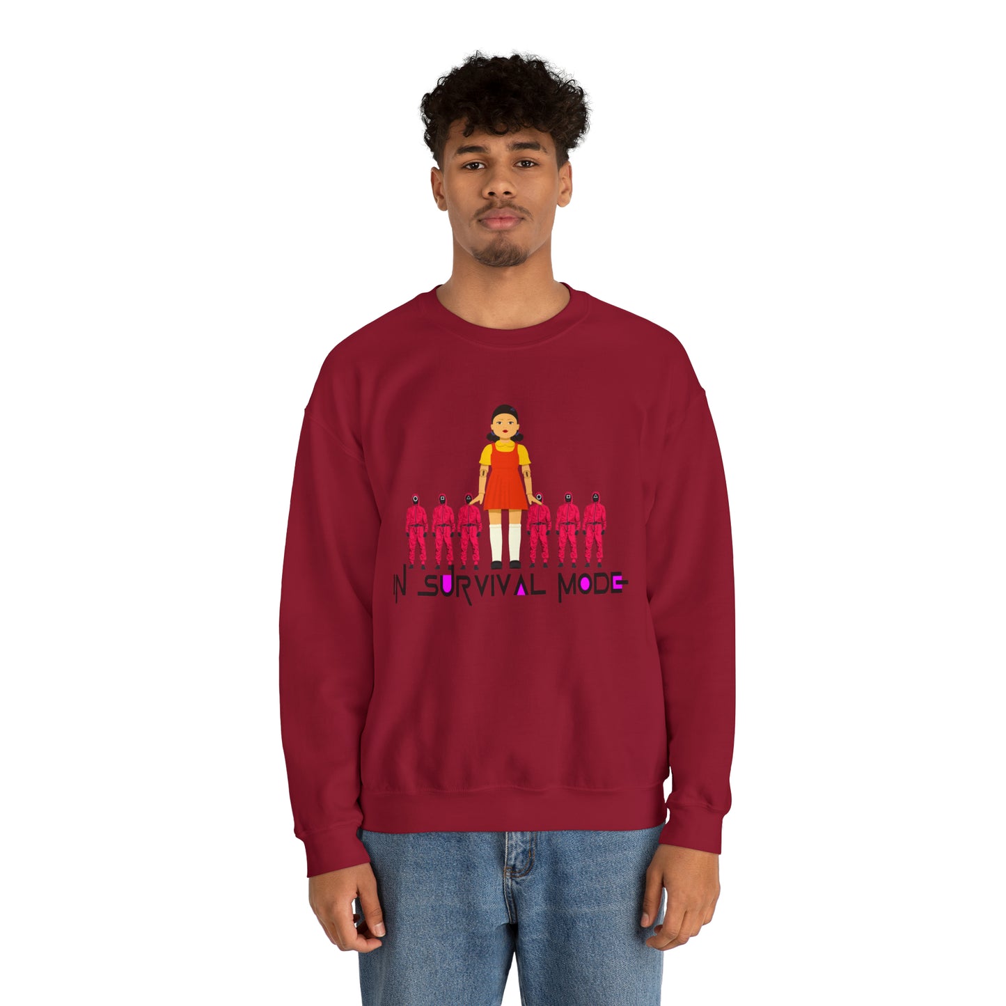 "In Survival Mode" First Challenge (Squid Game) Sweatshirt