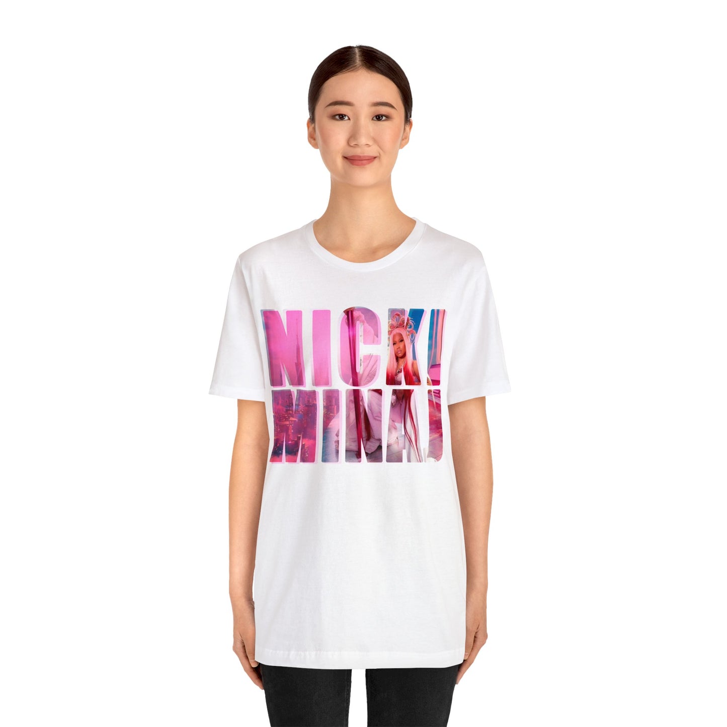 NICKI MINAJ (Pink Friday 2) Unisex Jersey Short Sleeve Tee