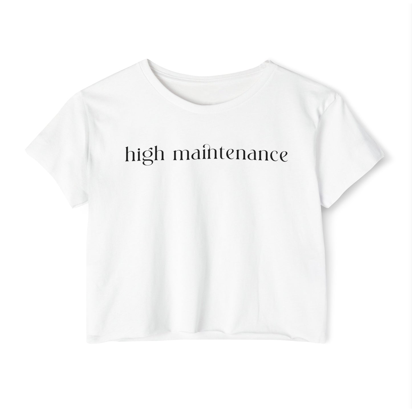 High Maintenance Women's Festival Crop Top