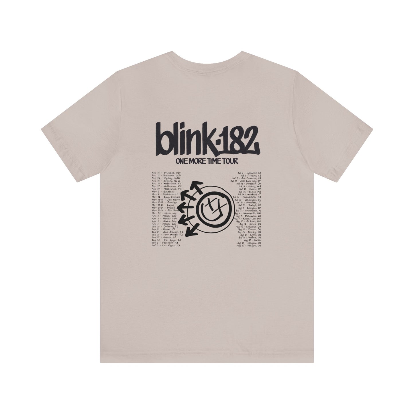 One More Time World 2024 Tour (Blink 182) Shirt