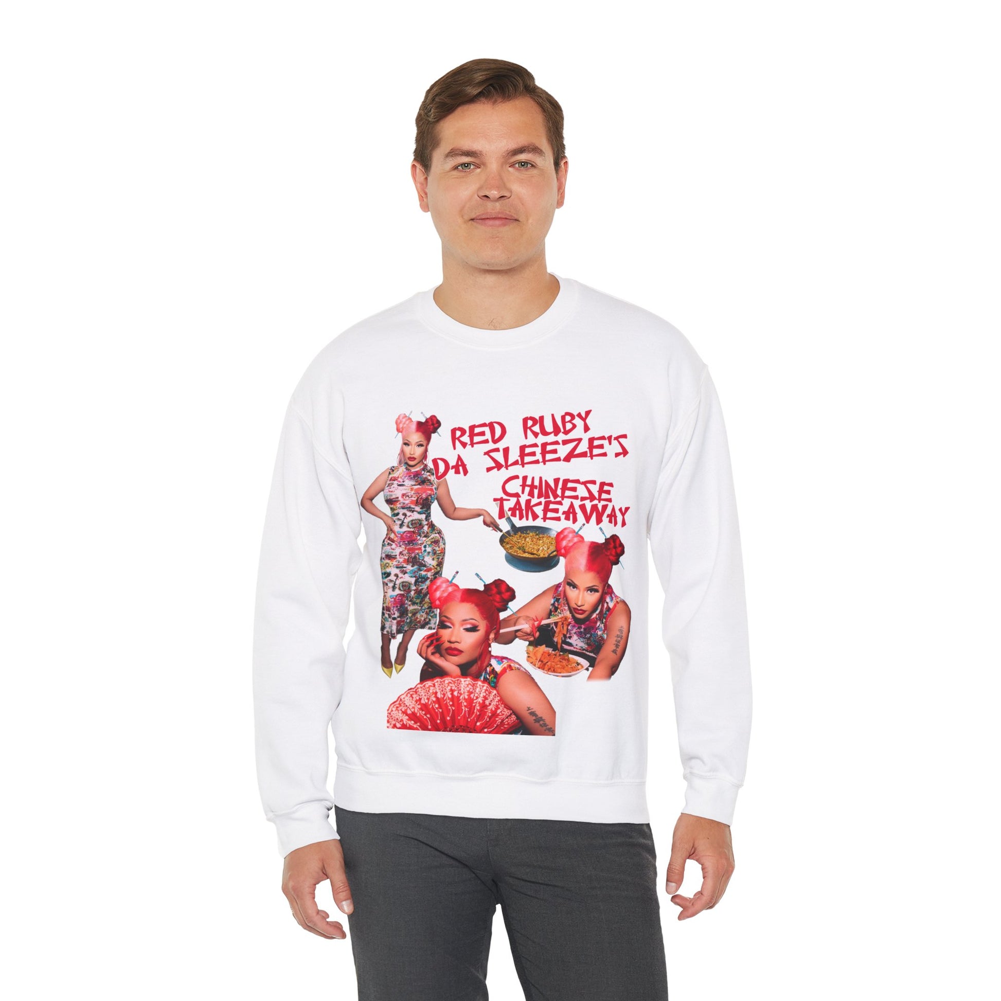 Red Ruby Da Sleeze (Nicki Minaj Pink Friday 2) Sweatshirt