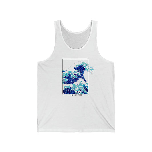 Serenity Waves- Zen Culture Tank Top shirt