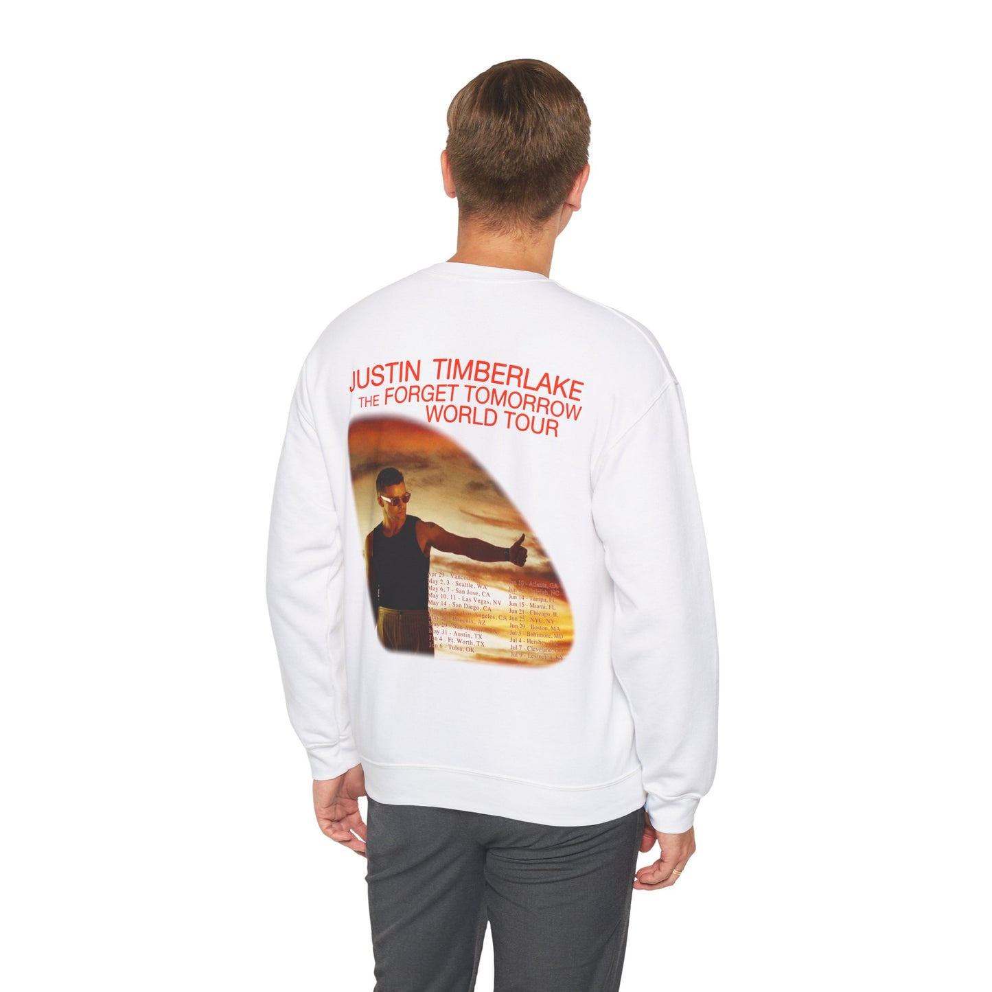 Forget Tomorrow Tour (Justin Timberlake 2024) Sweatshirt