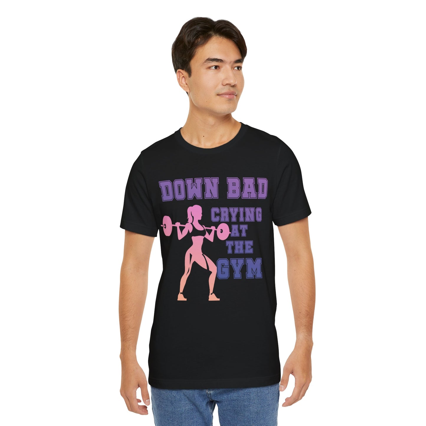 Down Bad Crying at the Gym (Tortured Poets) Unisex Shirt