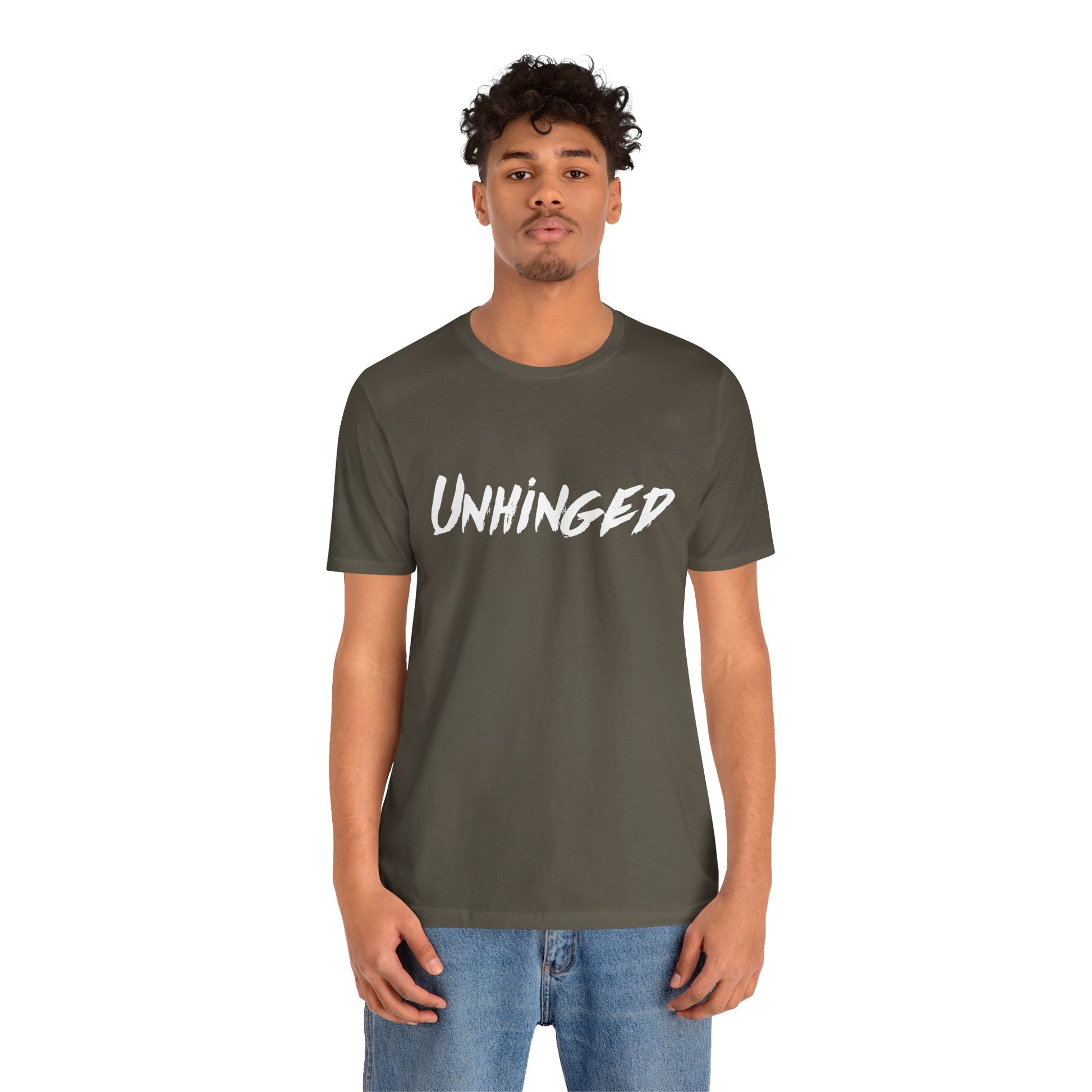 Unhinged Unisex Jersey Short Sleeve Tee