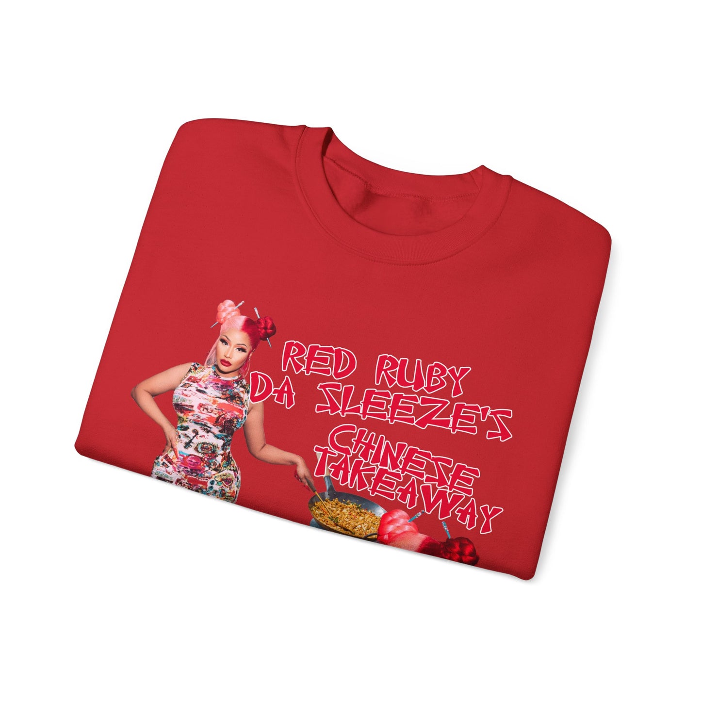 Red Ruby Da Sleeze (Nicki Minaj Pink Friday 2) Sweatshirt