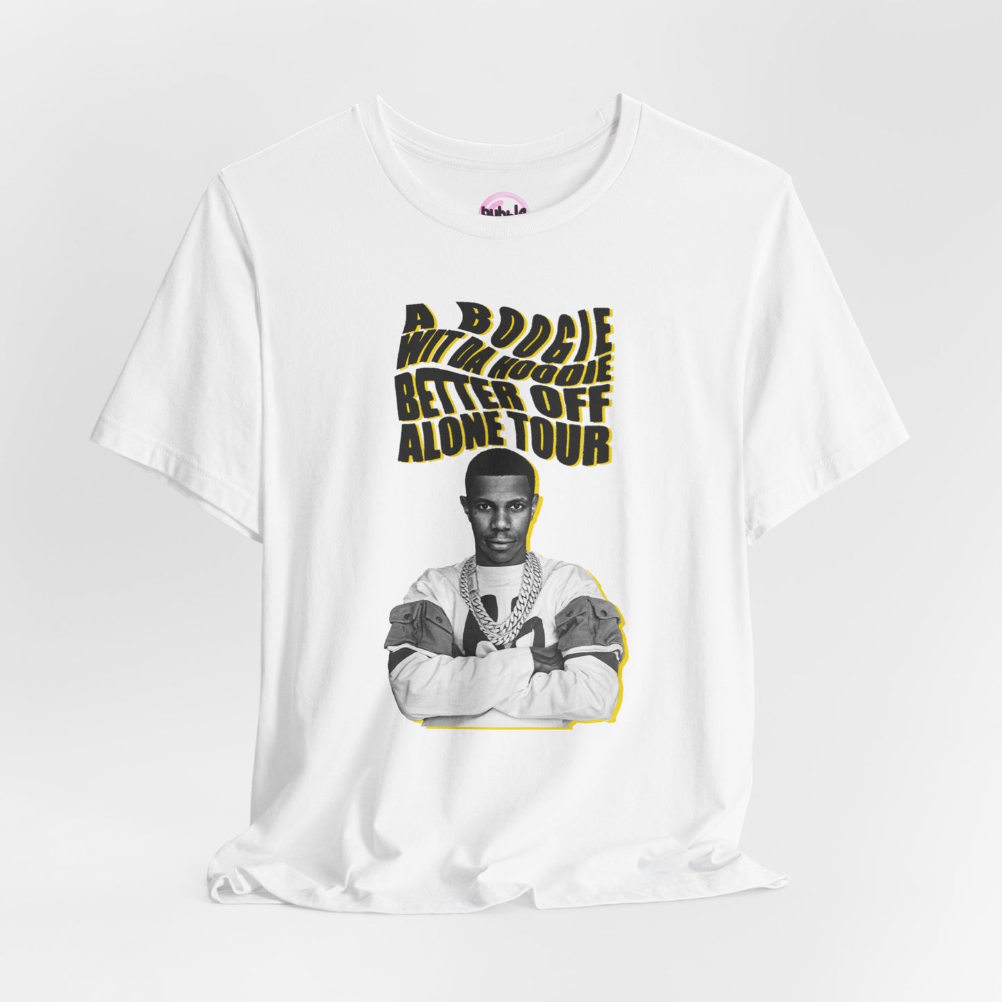 A Boogie Wit Da Hoodie Better Off Alone 2024 Tour Double Sided Concert Shirt