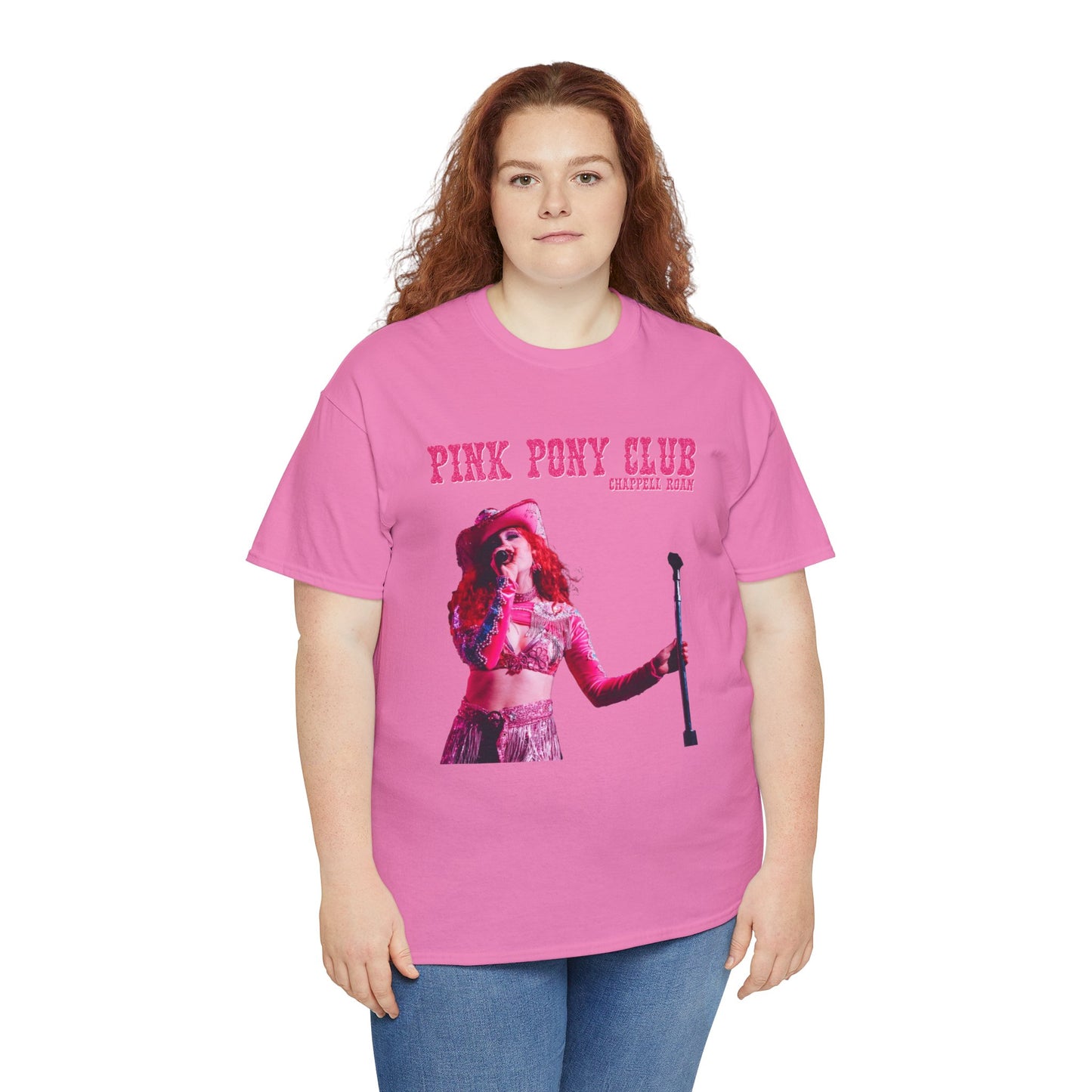 Pink Pony Club (Chappell Roan) Unisex Heavy Cotton Tee