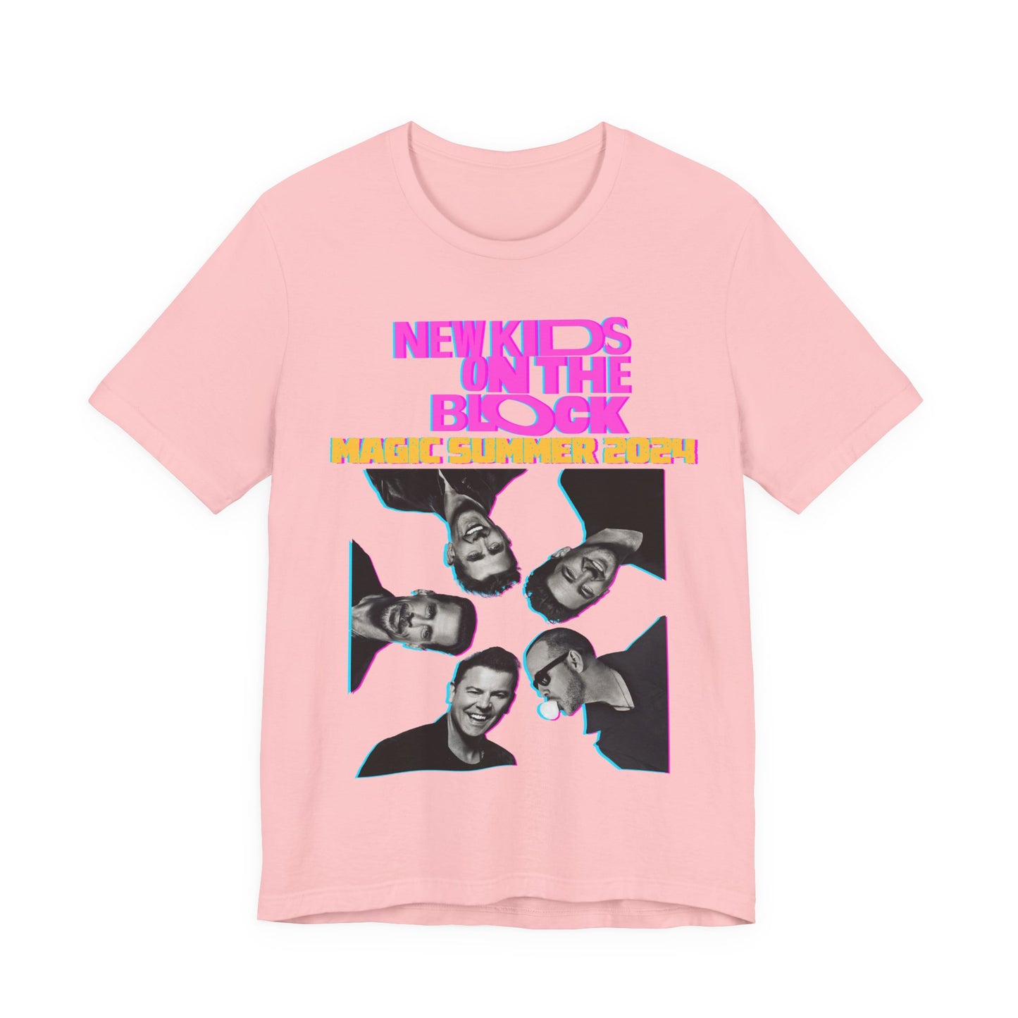 New Kids 2024 Magic Summer TOUR (Double Sided) Unisex Shirt