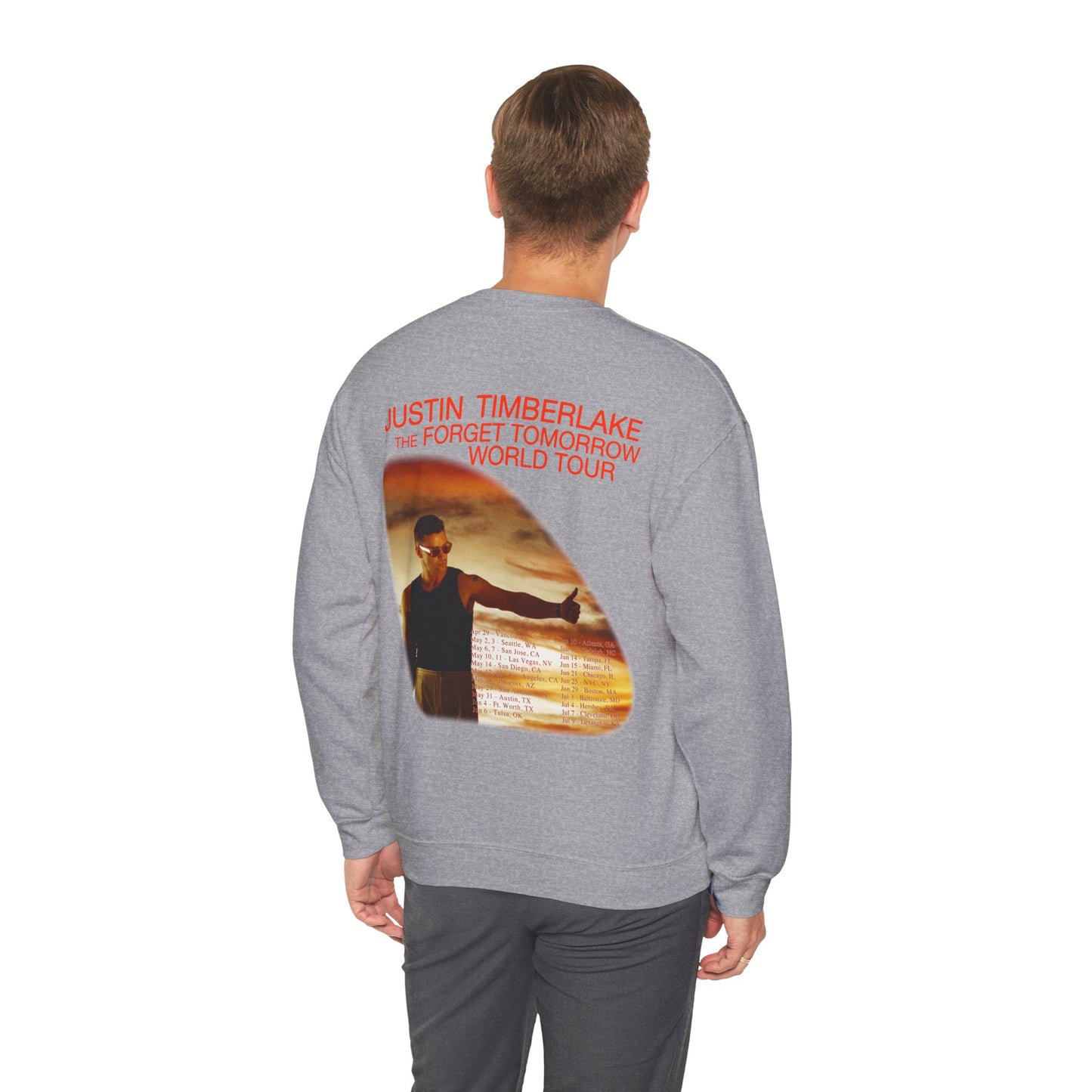 Forget Tomorrow Tour (Justin Timberlake 2024) Sweatshirt