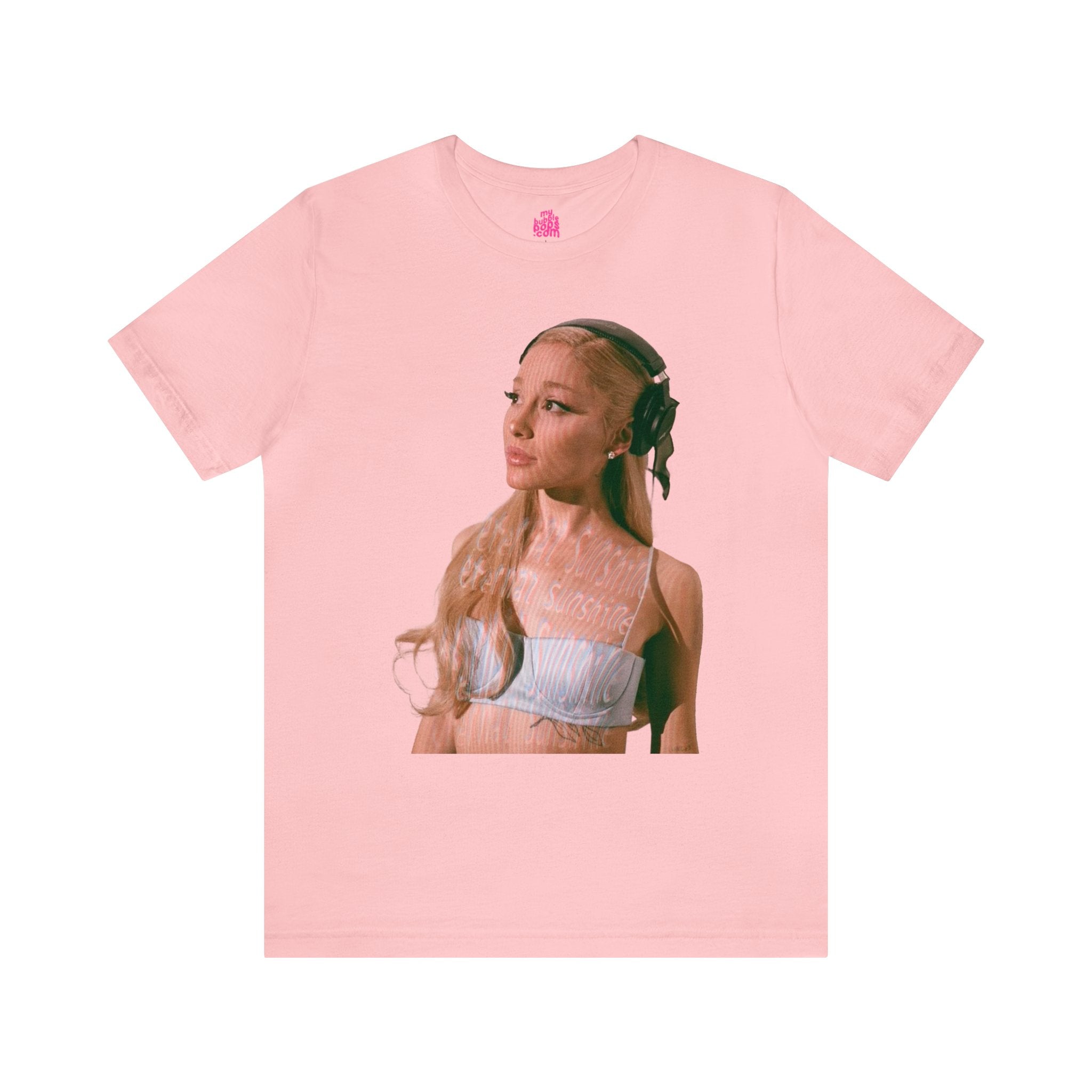 Ariana grande hot sale pink shirt