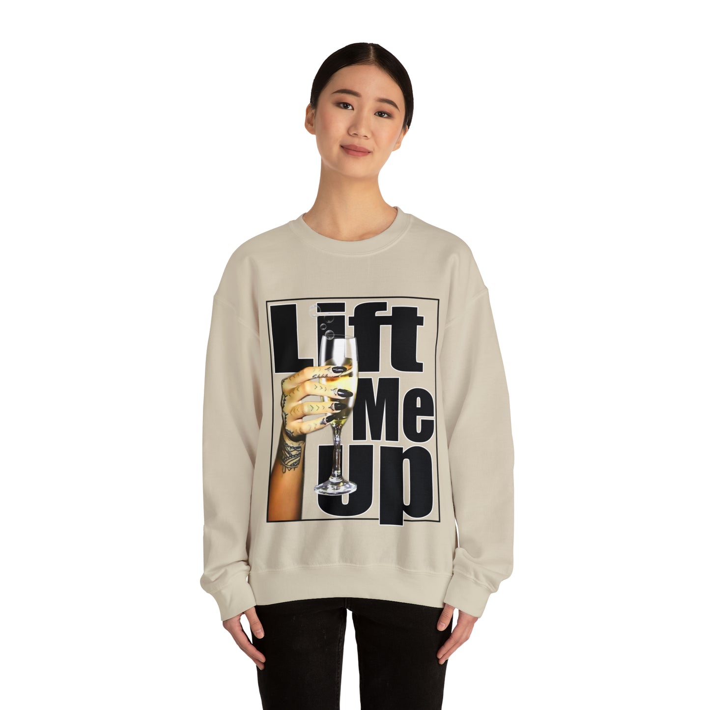 Lift Me Up (Rihanna) Cheers Unisex Crewneck Sweatshirt