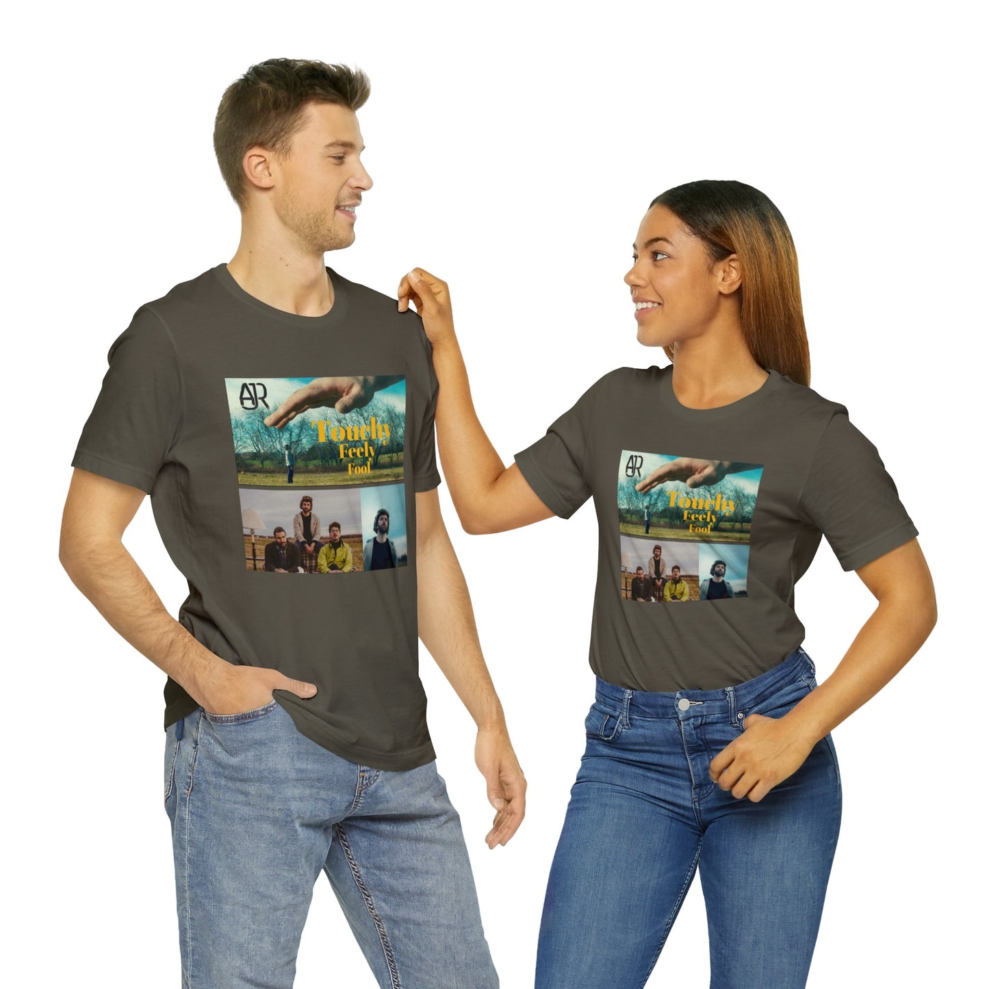 Touchy Feely Fool Ajr The Maybe Man Unisex Jersey Tee shirt