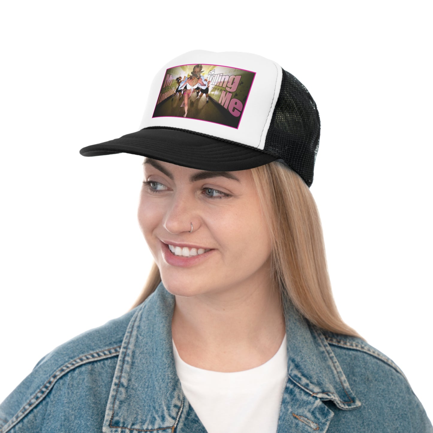 Britney Knives Trucker Cap hat