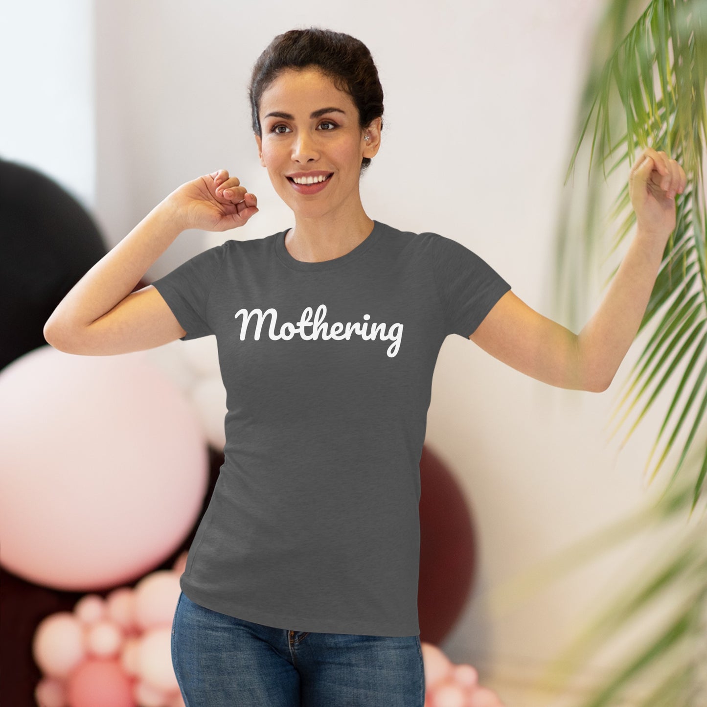 "Mothering" Women's Triblend Tee