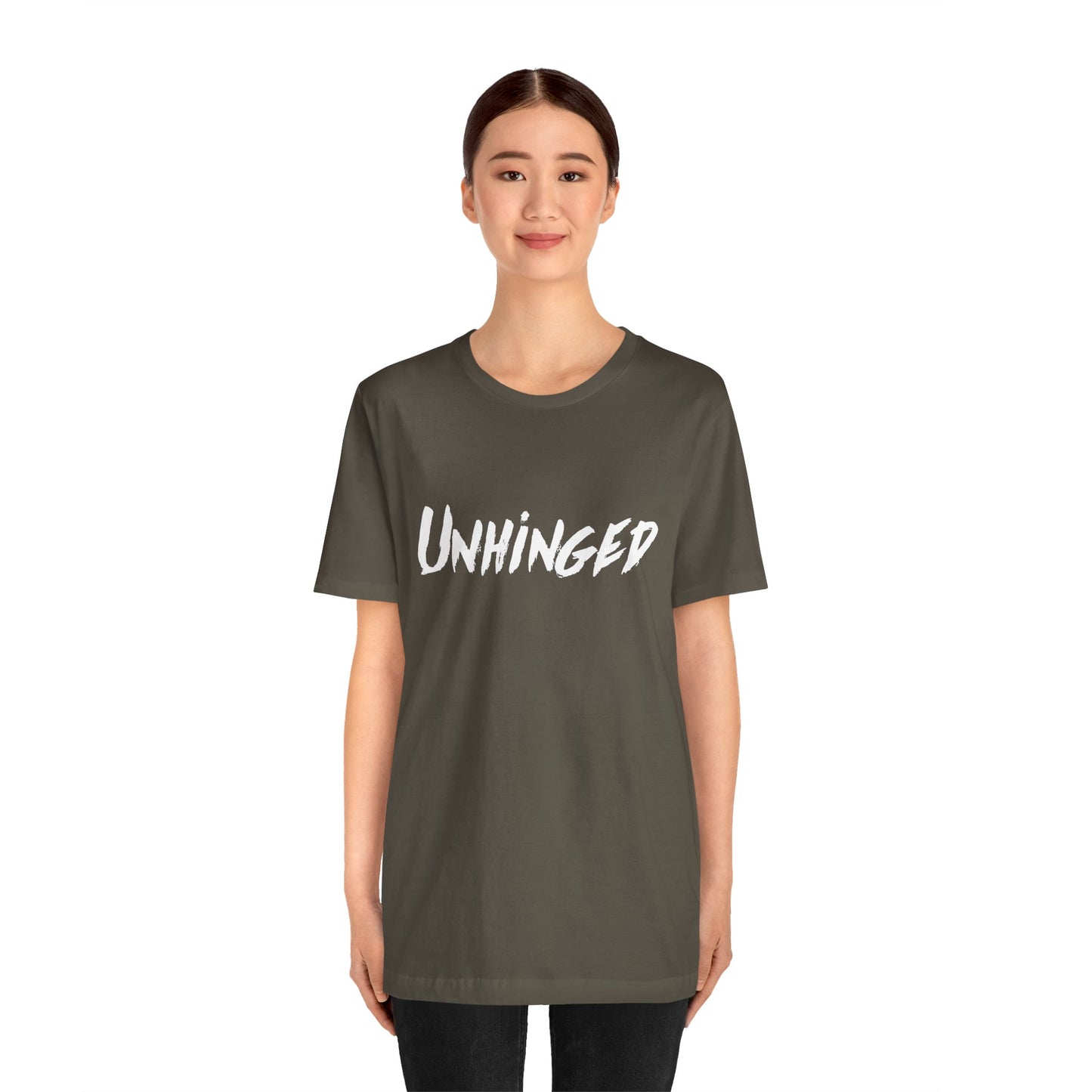 Unhinged Unisex Jersey Short Sleeve Tee