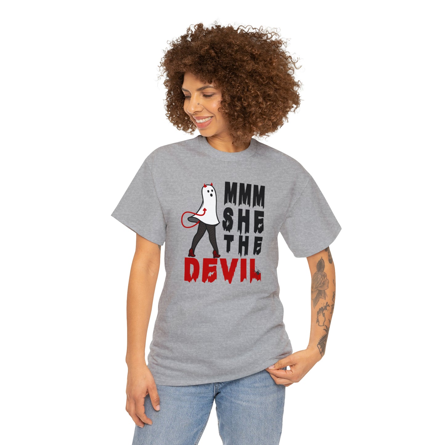 Mmm She the Devil, Paint the town red, Doja Cat Scarlet unisex shirt