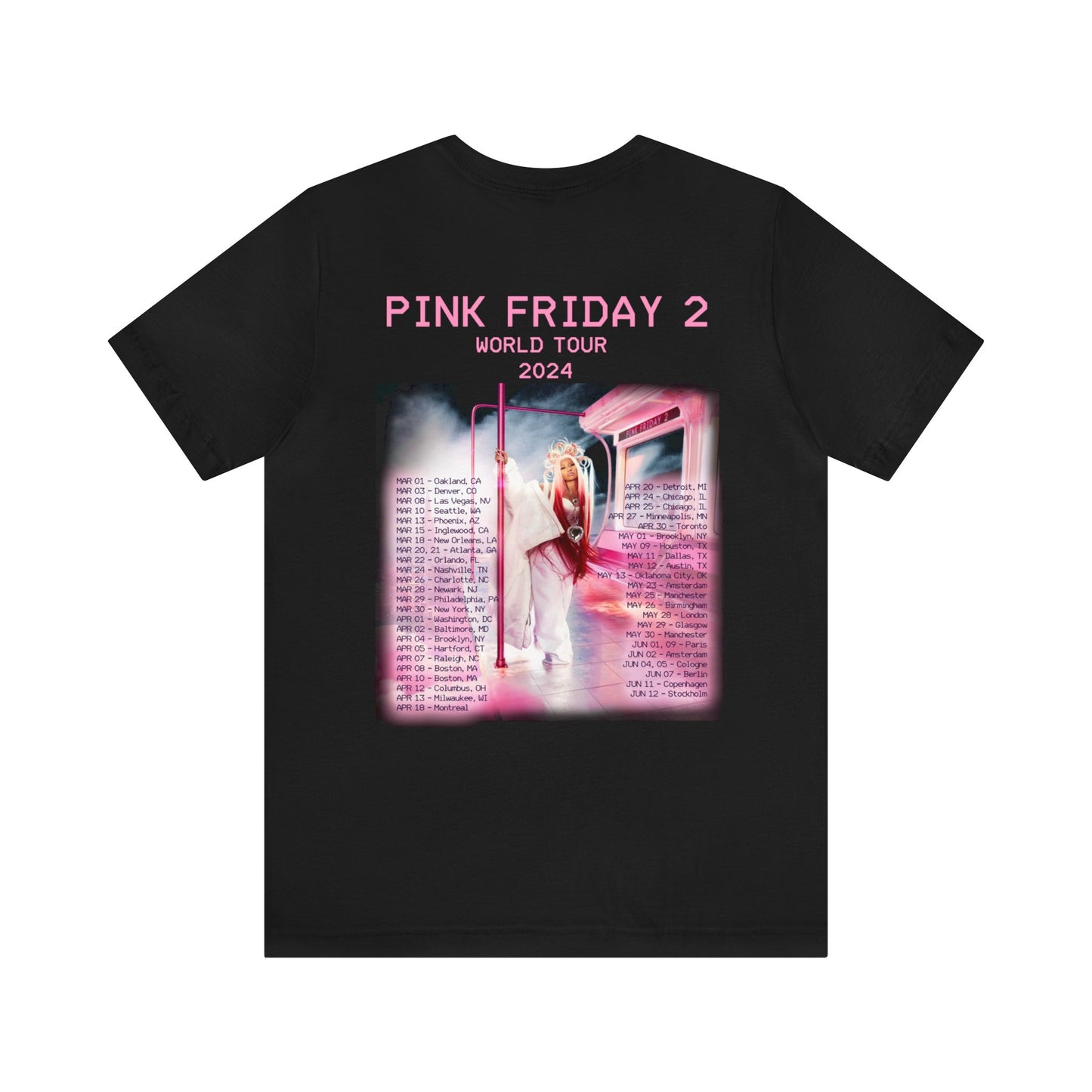 PINK FRIDAY 2 (Nicki Minaj) Gag City 2024 World Tour Shirt