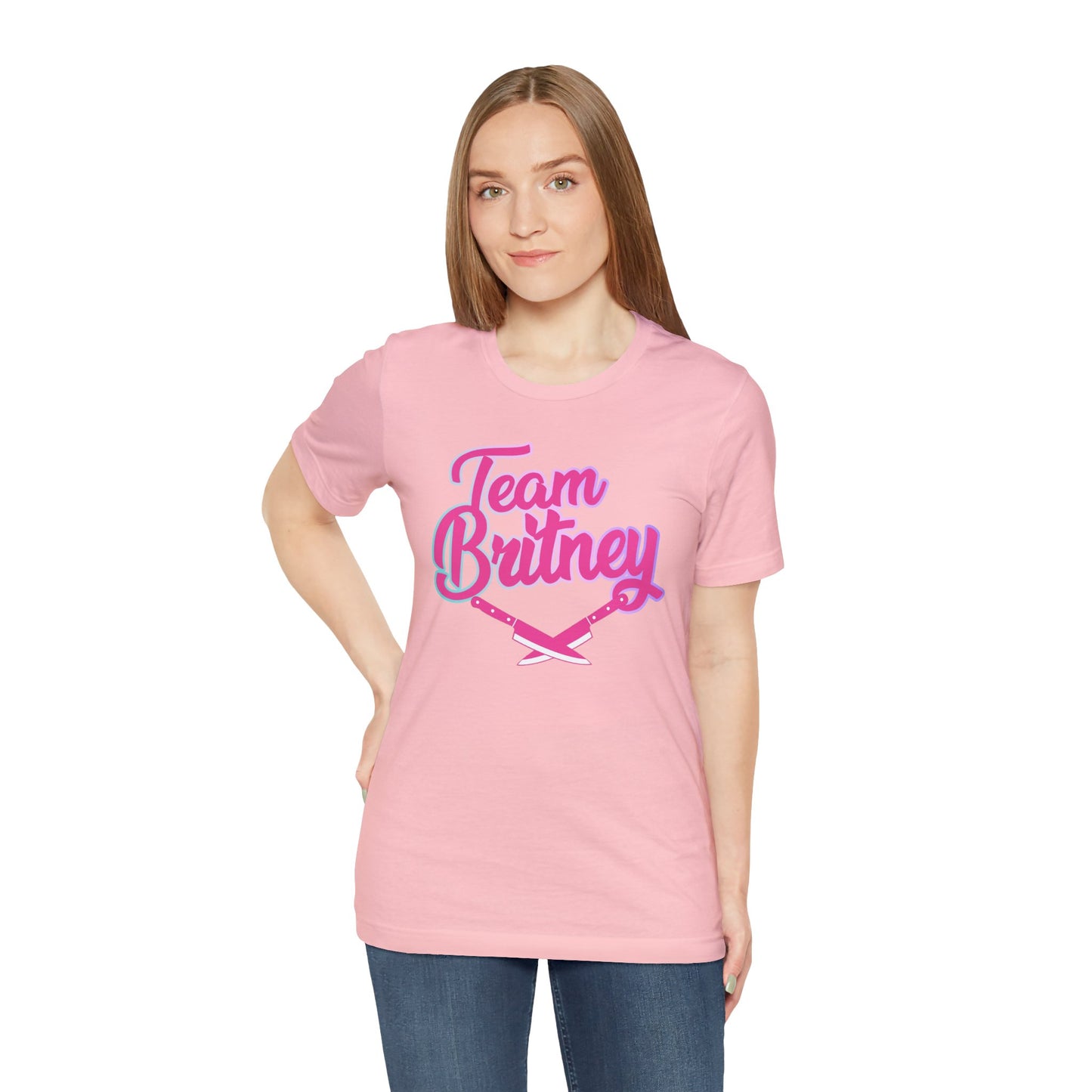 Team Britney (Knives) Unisex Jersey Short Sleeve Tee