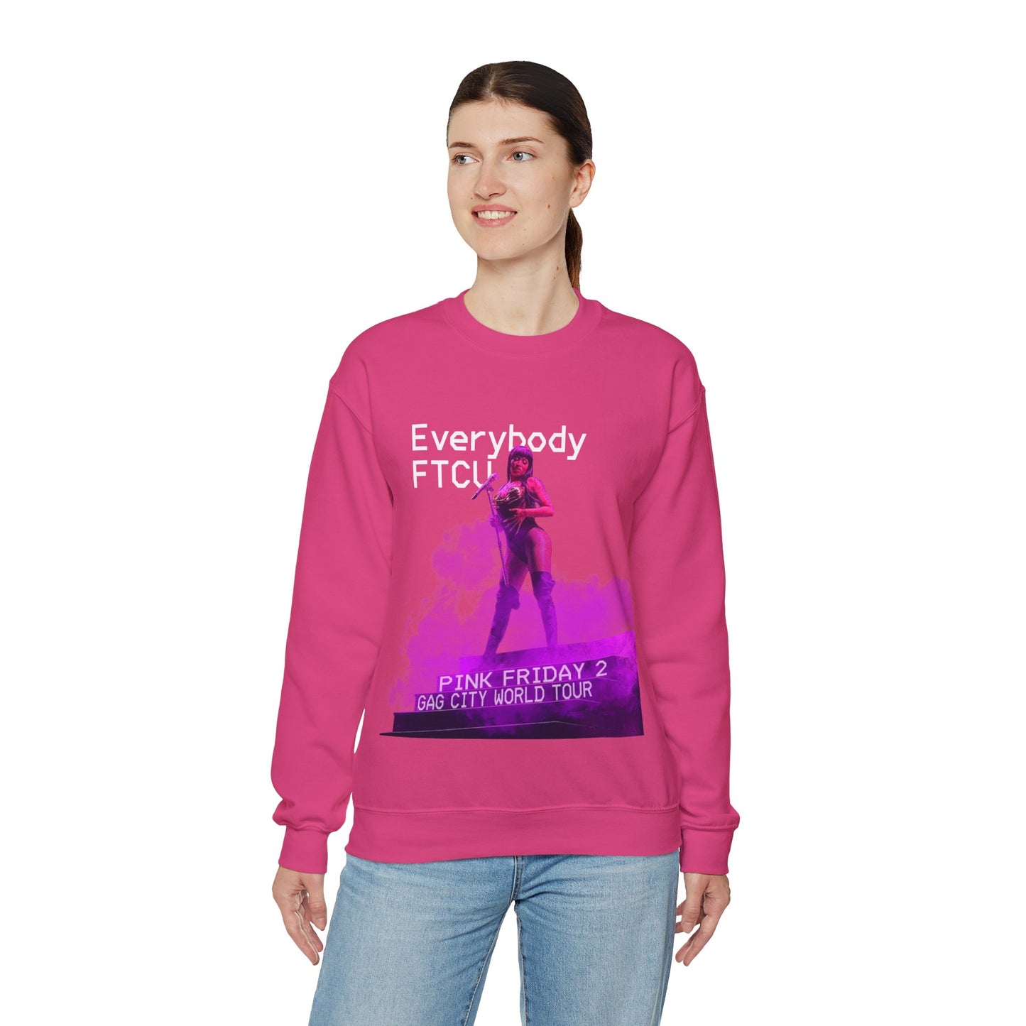 EVERYBODY FTCU - Nicki Minaj Pink Friday 2 GAG City World Tour Sweatshirt