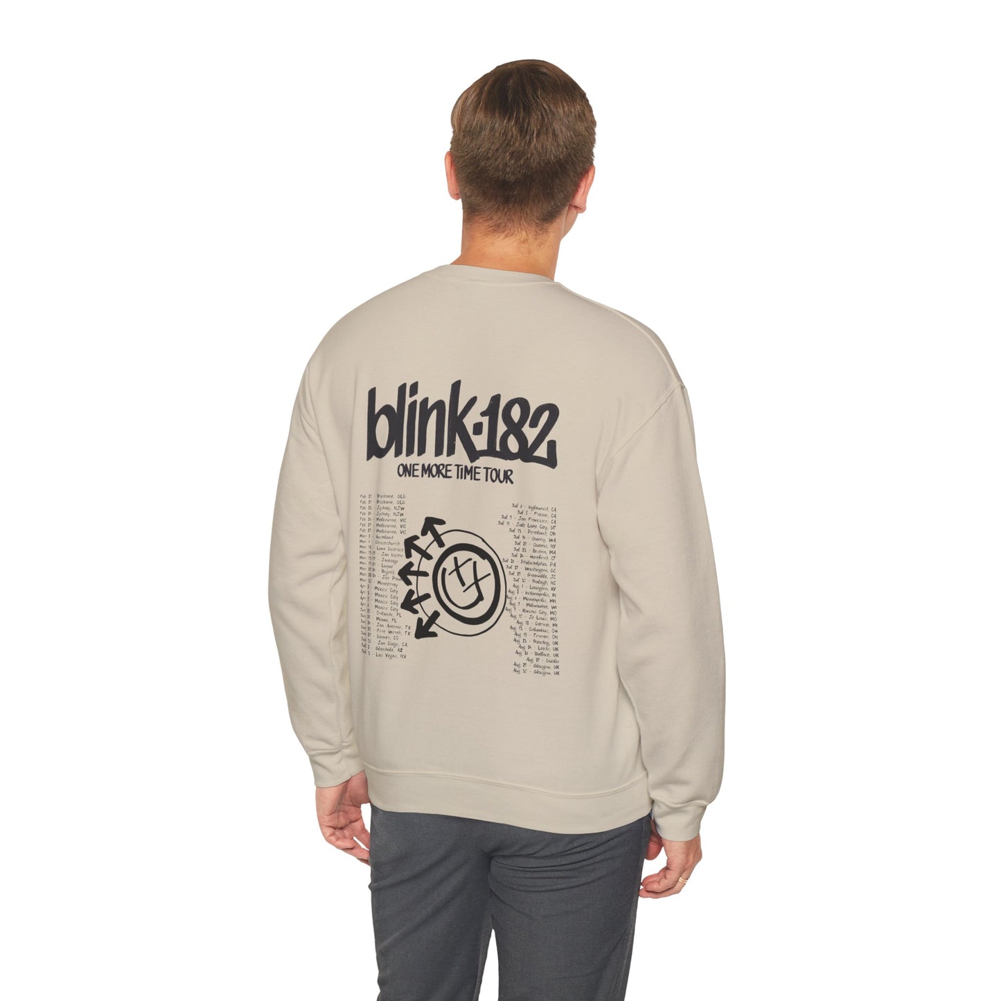 One More Time 2024 World Tour (Blink 182) Sweatshirt