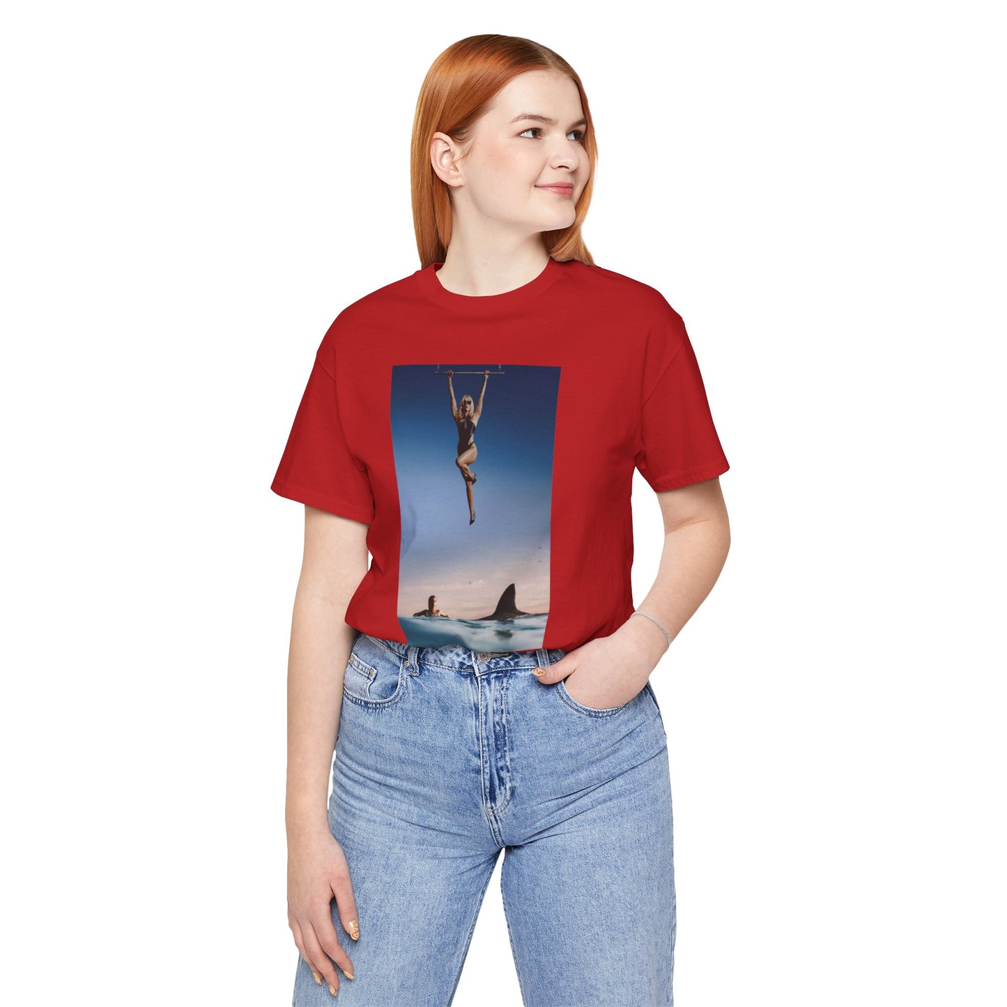 Dua Lipa x Miley (Radical Optimism Funny Spoof) Unisex Jersey Short Sleeve Tee