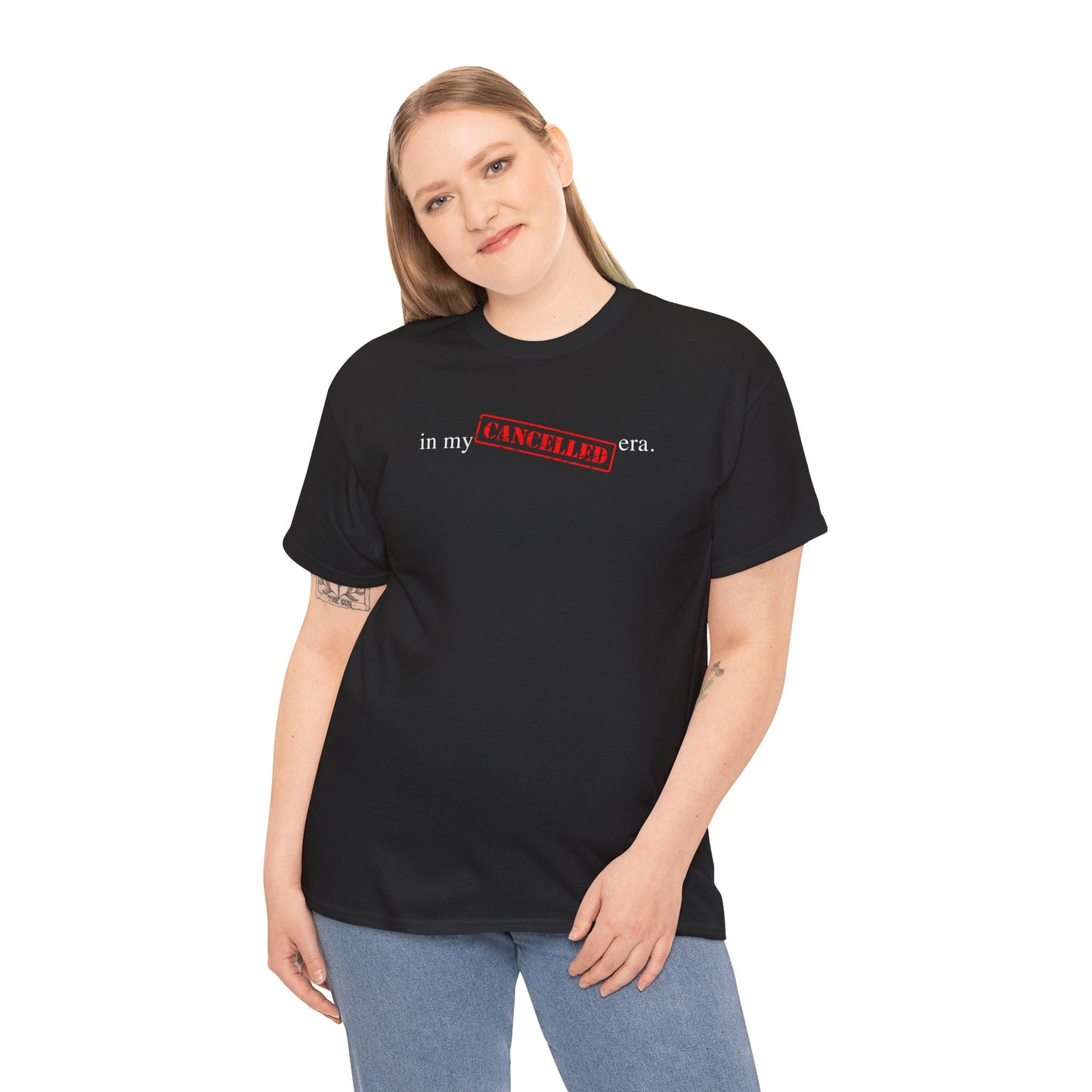 In My CANCELLED Era (Viral 2024 Meme) Unisex Heavy Cotton Tee