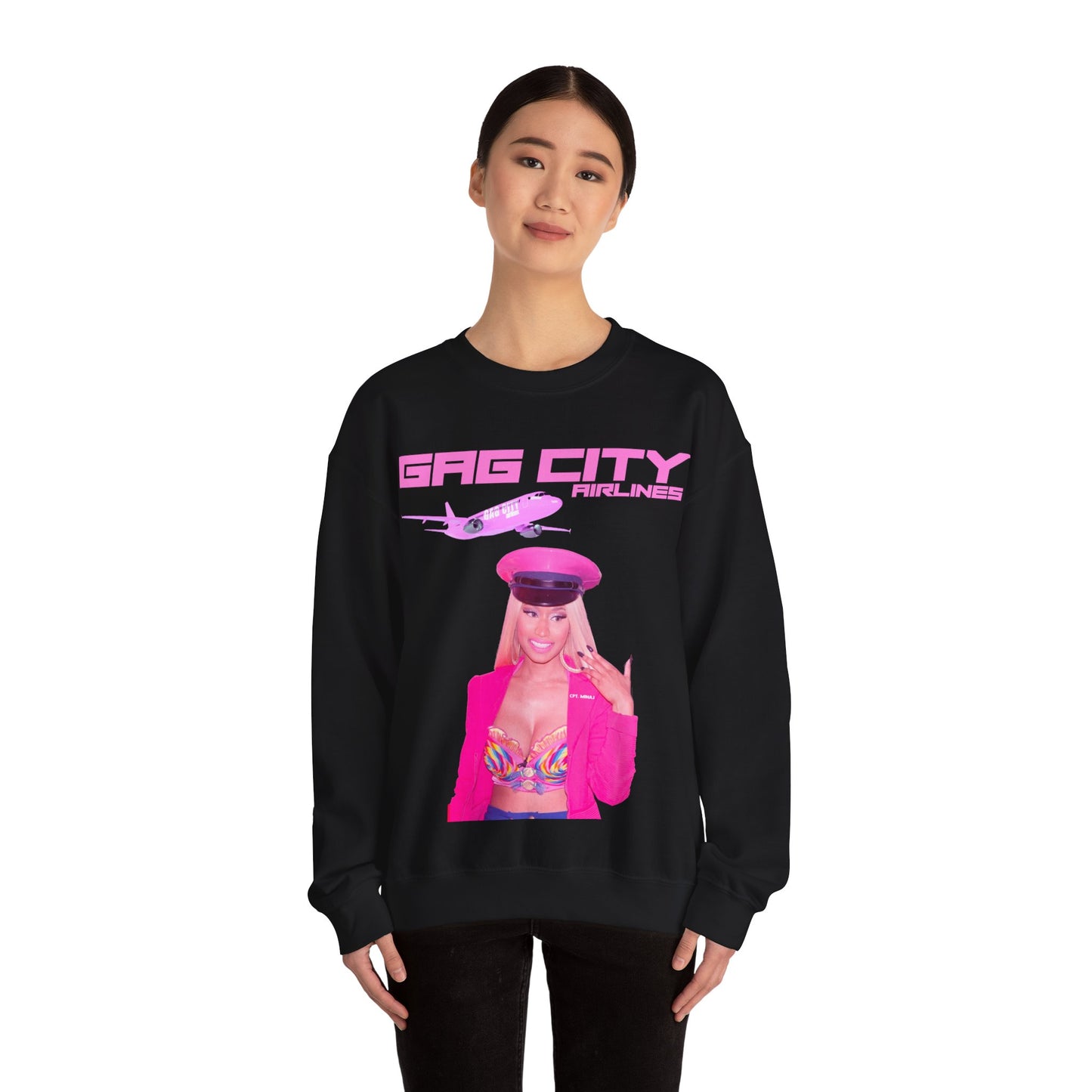 GAG CITY Airlines (Nicki Minaj Pink Friday 2 Tour) Sweatshirt