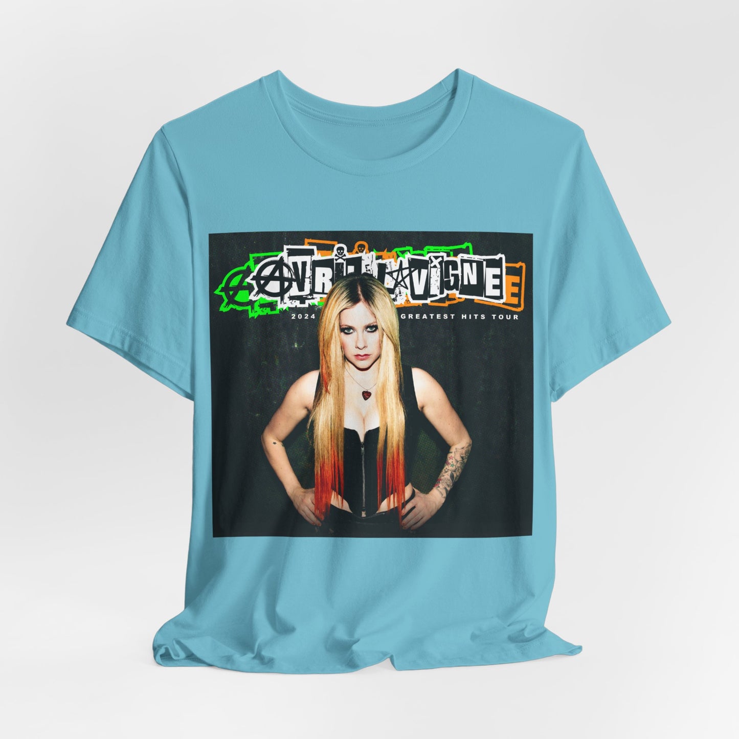 Avril Lavigne 2024 Greatest Hits Tour Unisex Jersey Tee