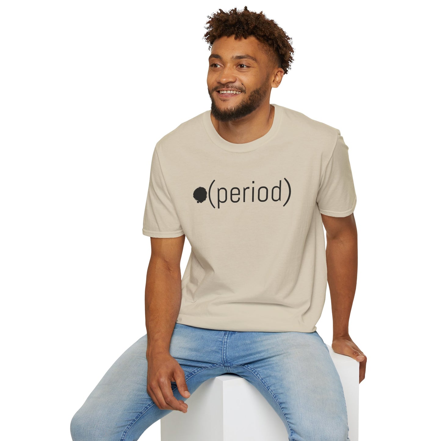 .Period meme slang humor Unisex Softstyle T-Shirt