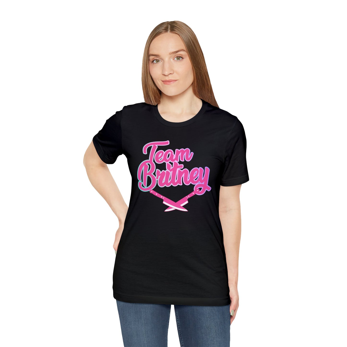 Team Britney (Knives) Unisex Jersey Short Sleeve Tee