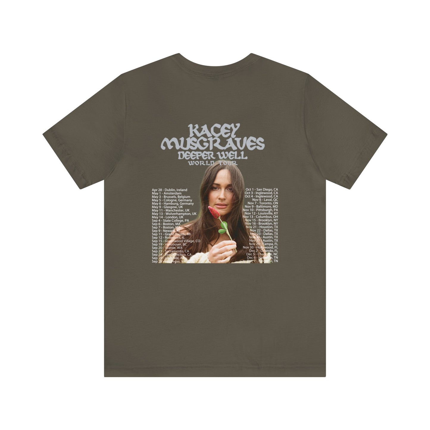 Deeper Well World 2024 Tour (Kacey Musgraves) Unisex Shirt