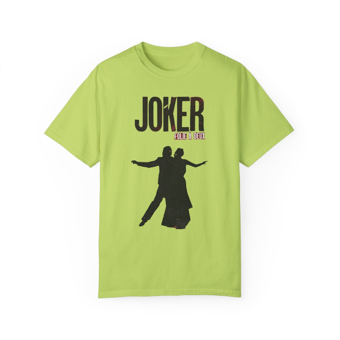 Joker 2 Folie a deux Joaquin Phoenix Lady Gaga Unisex Garment-Dyed T-shirt