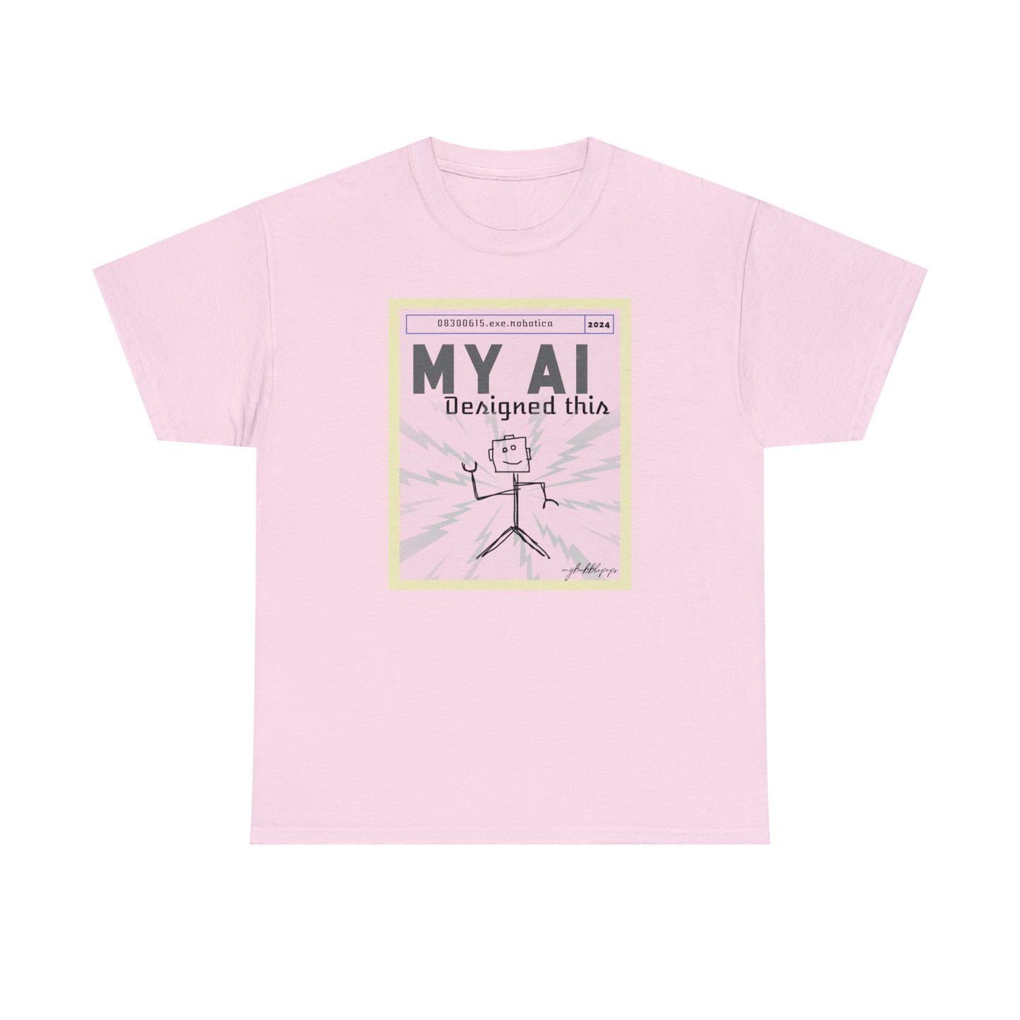 MY AI DESIGNED THIS TShirt