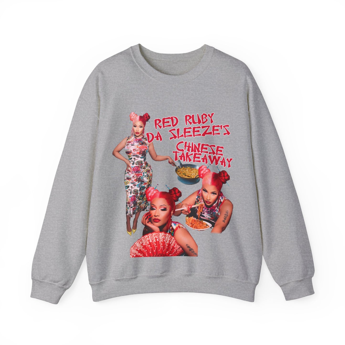 Red Ruby Da Sleeze (Nicki Minaj Pink Friday 2) Sweatshirt