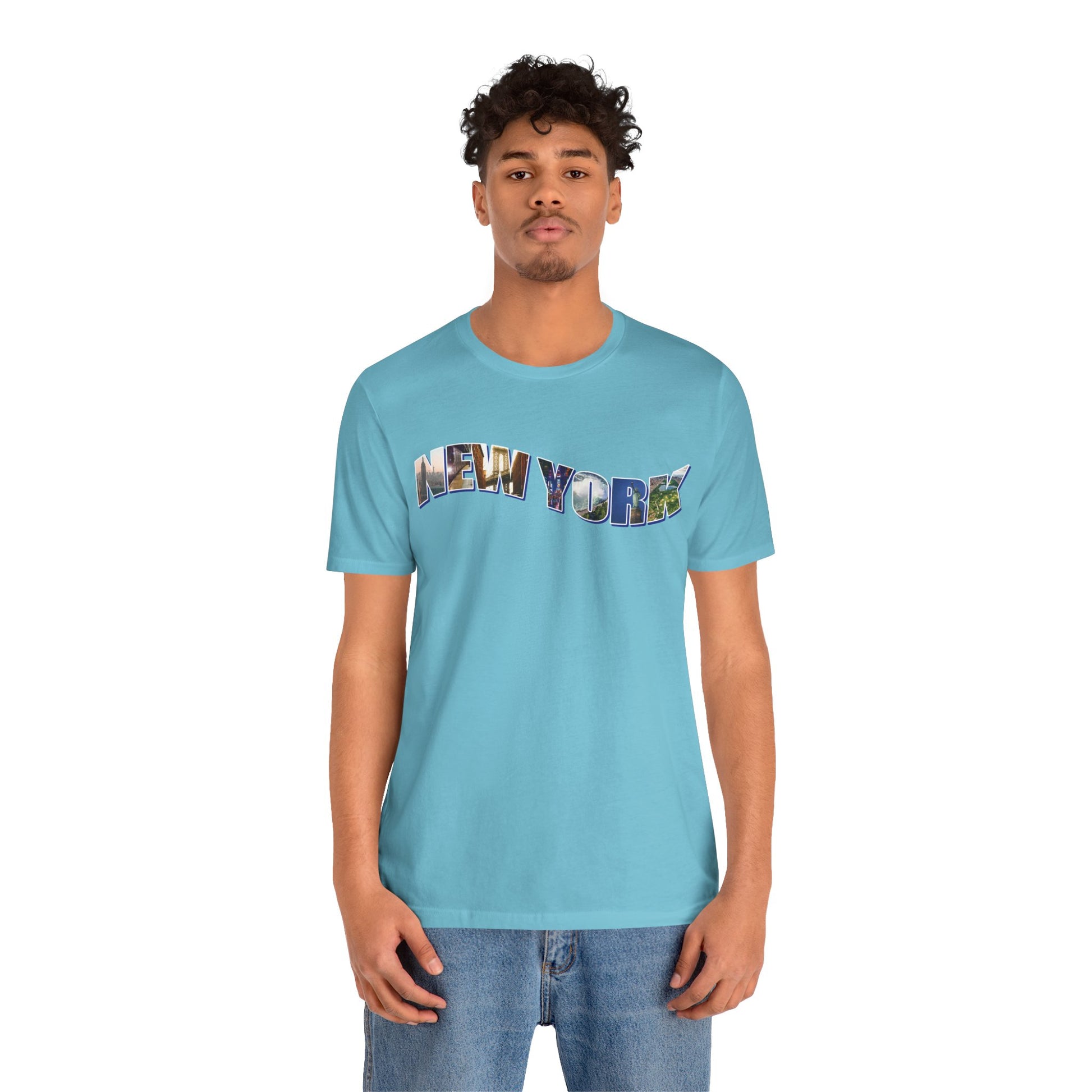 New York State Collage Unisex Jersey Short Sleeve Tee