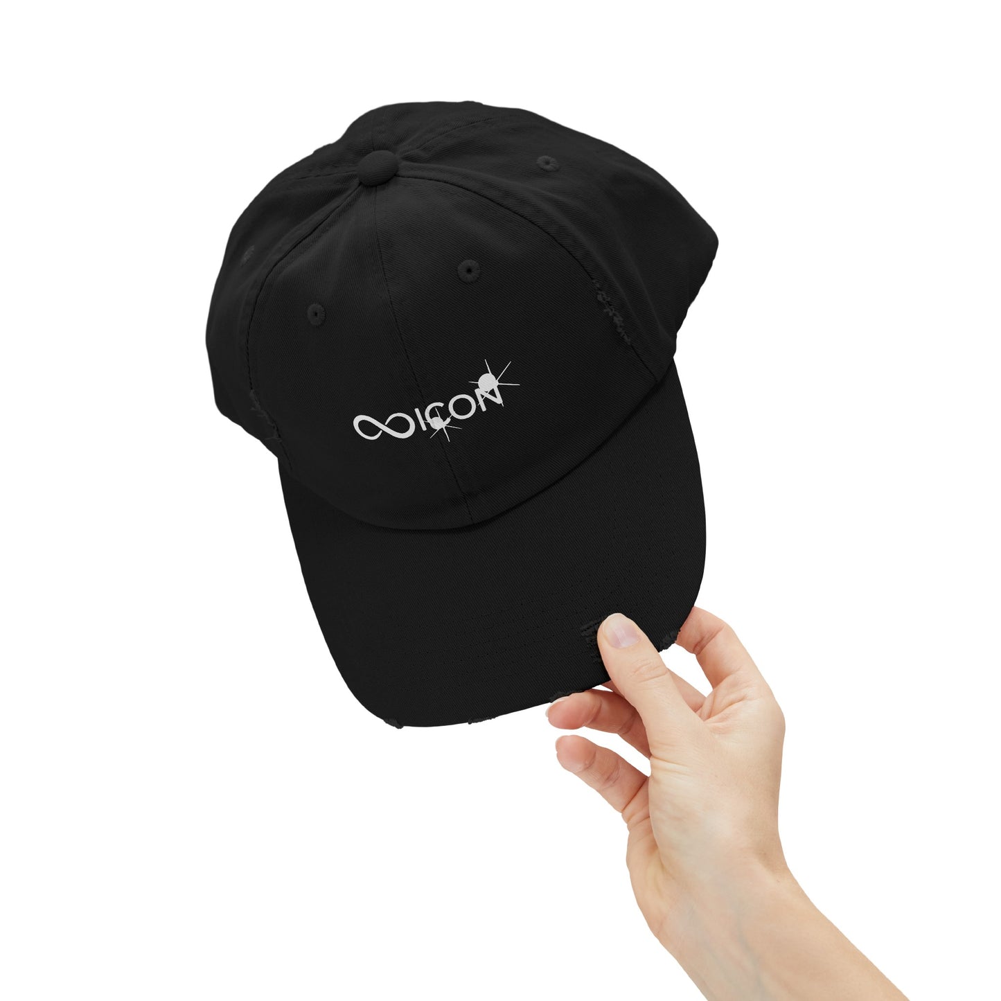 Infinite Icon (Paris Hilton 2024 New Album Inspired) Unisex Distressed Cap