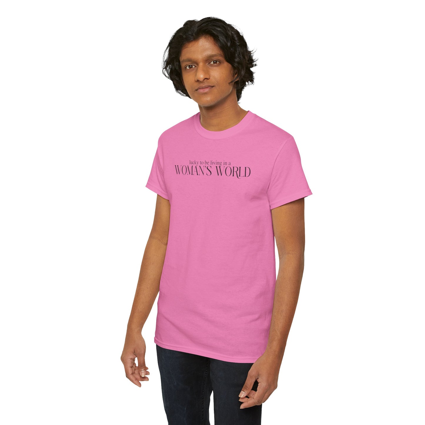 Lucky to be Living in a WOMAN'S WORLD (Katy Perry 2024 New Album Teaser) Inspired Unisex Shirt