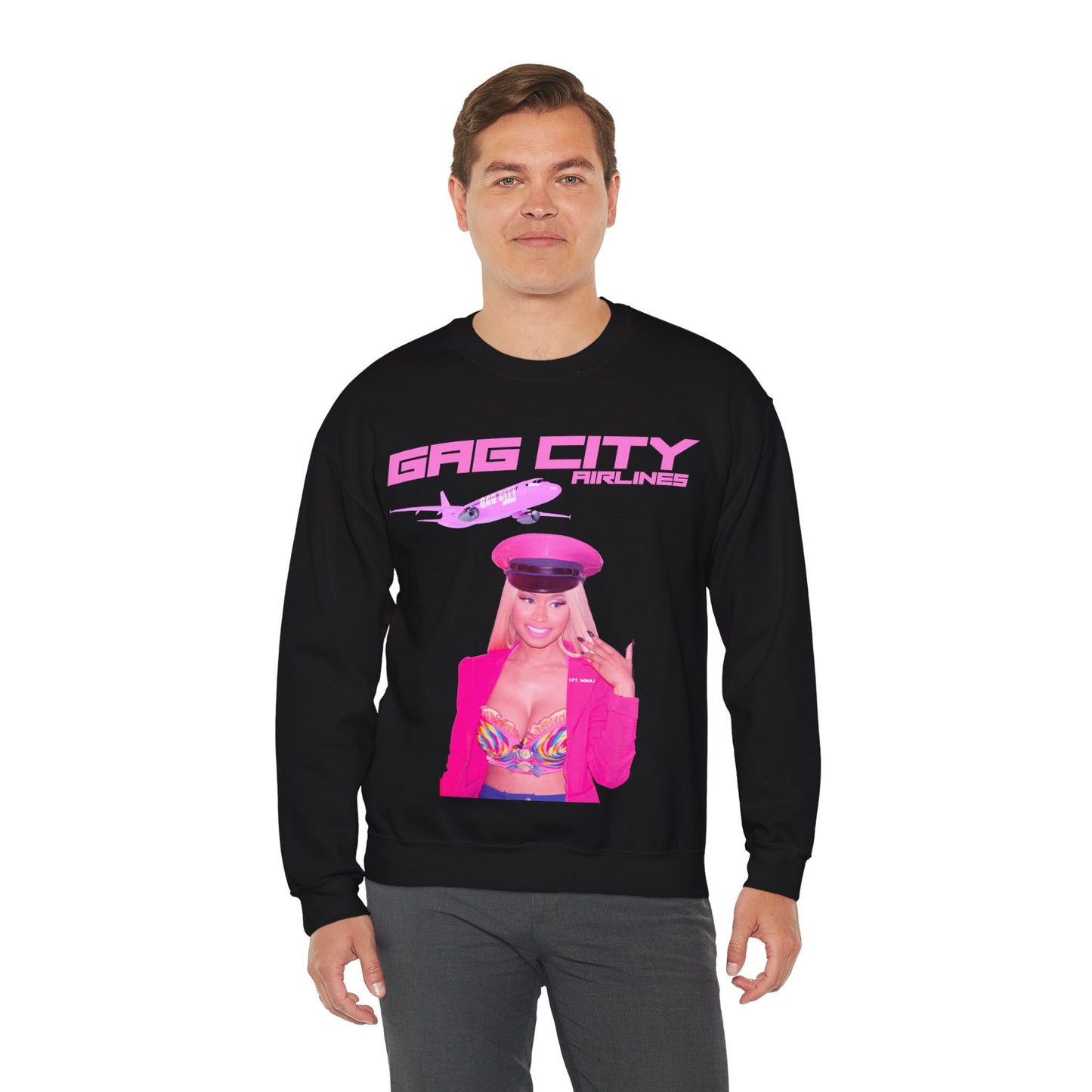 GAG CITY Airlines (Nicki Minaj Pink Friday 2 Tour) Sweatshirt